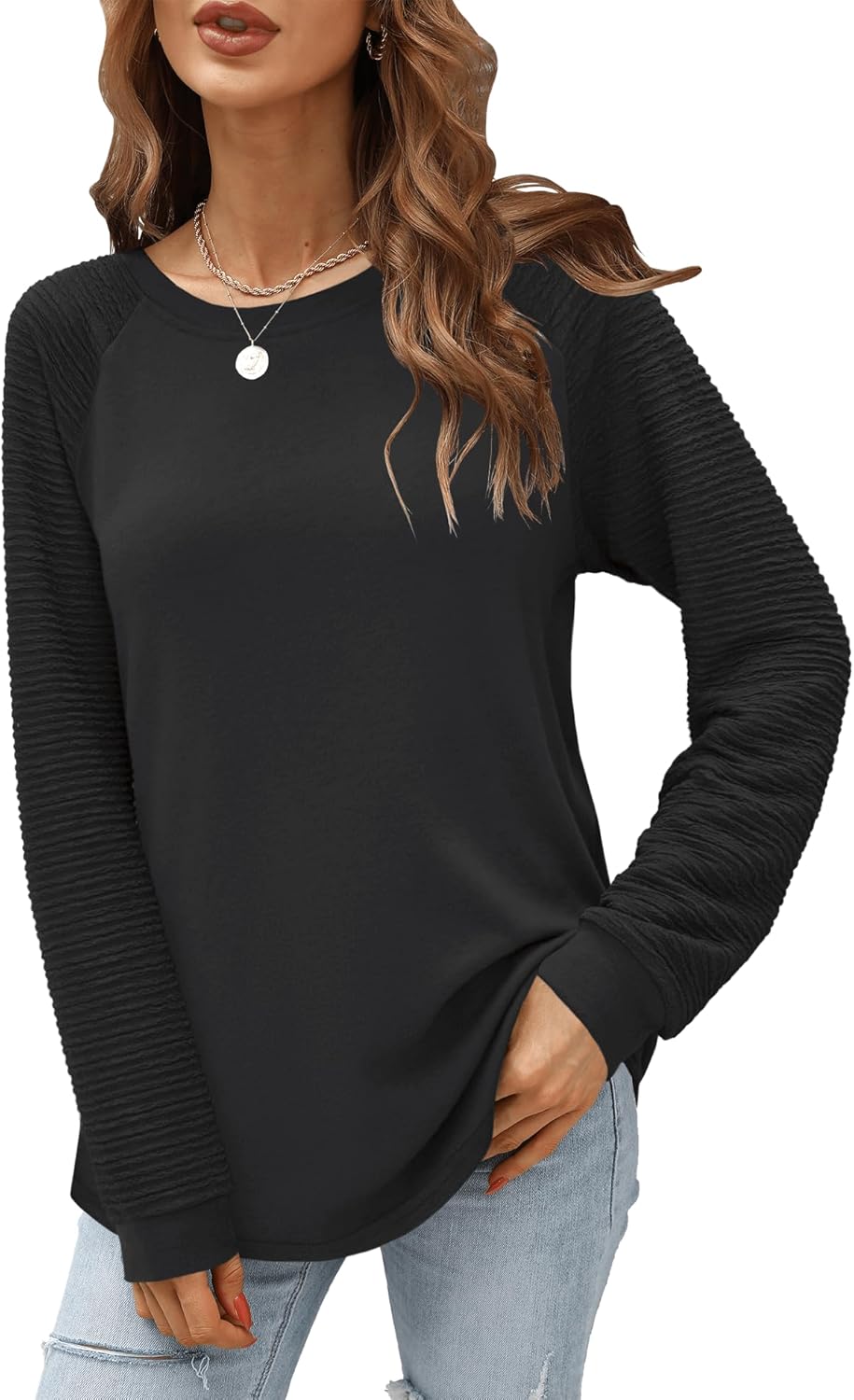 Aifer Womens Long Sleeve Shirts, Special Casual Shirts for 2024 Fashion, Sustina...