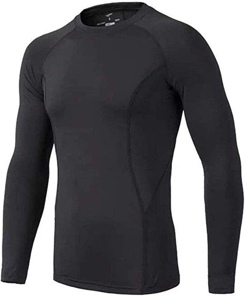 BUYKUD Kids' Boys Long Sleeve Base Layer, Special Compression Athletic Tights, I...