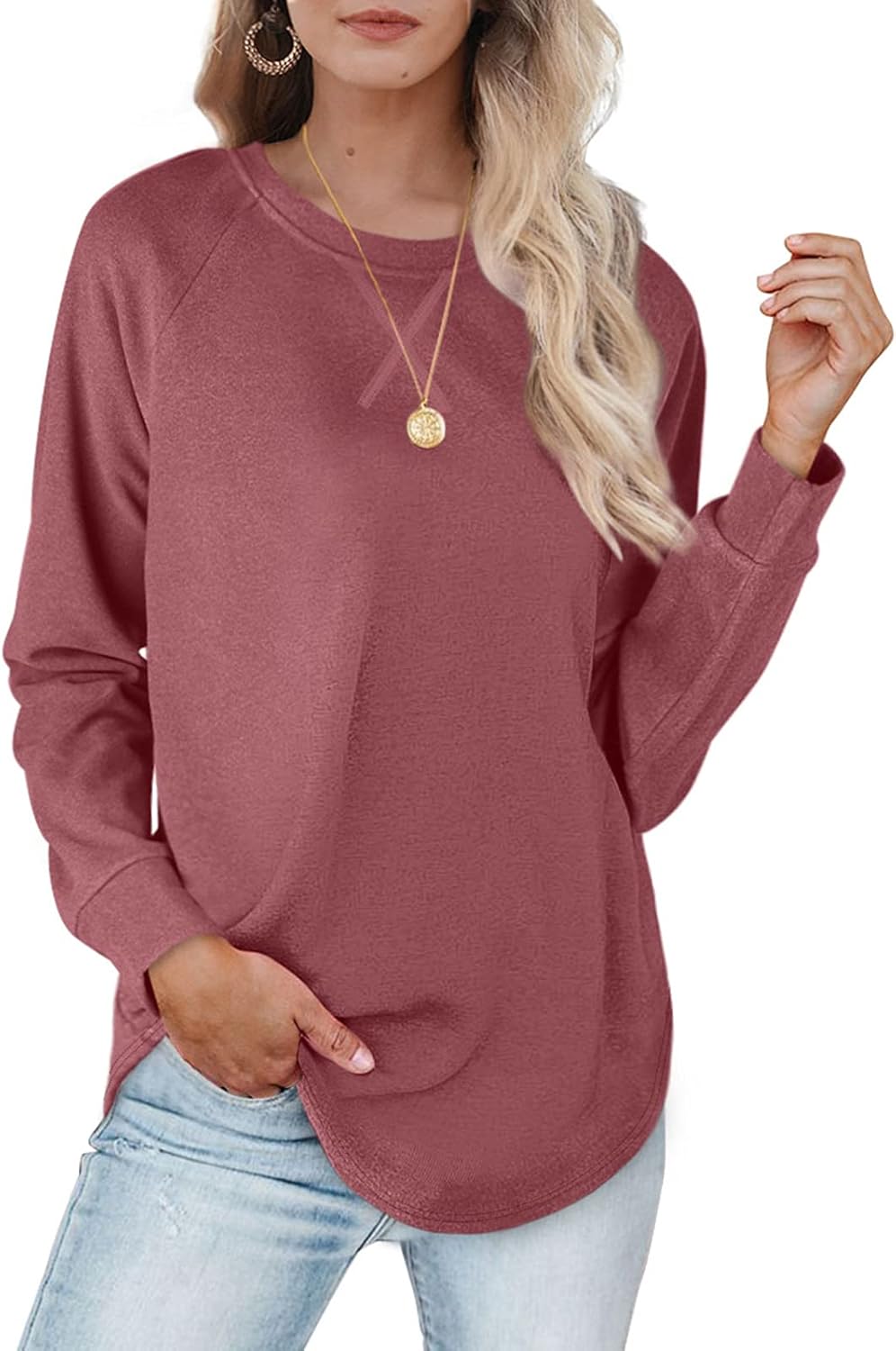 XIEERDUO Womens Sweatshirts, Special Crewneck Sweatshirts, Unique Loose Fitting...