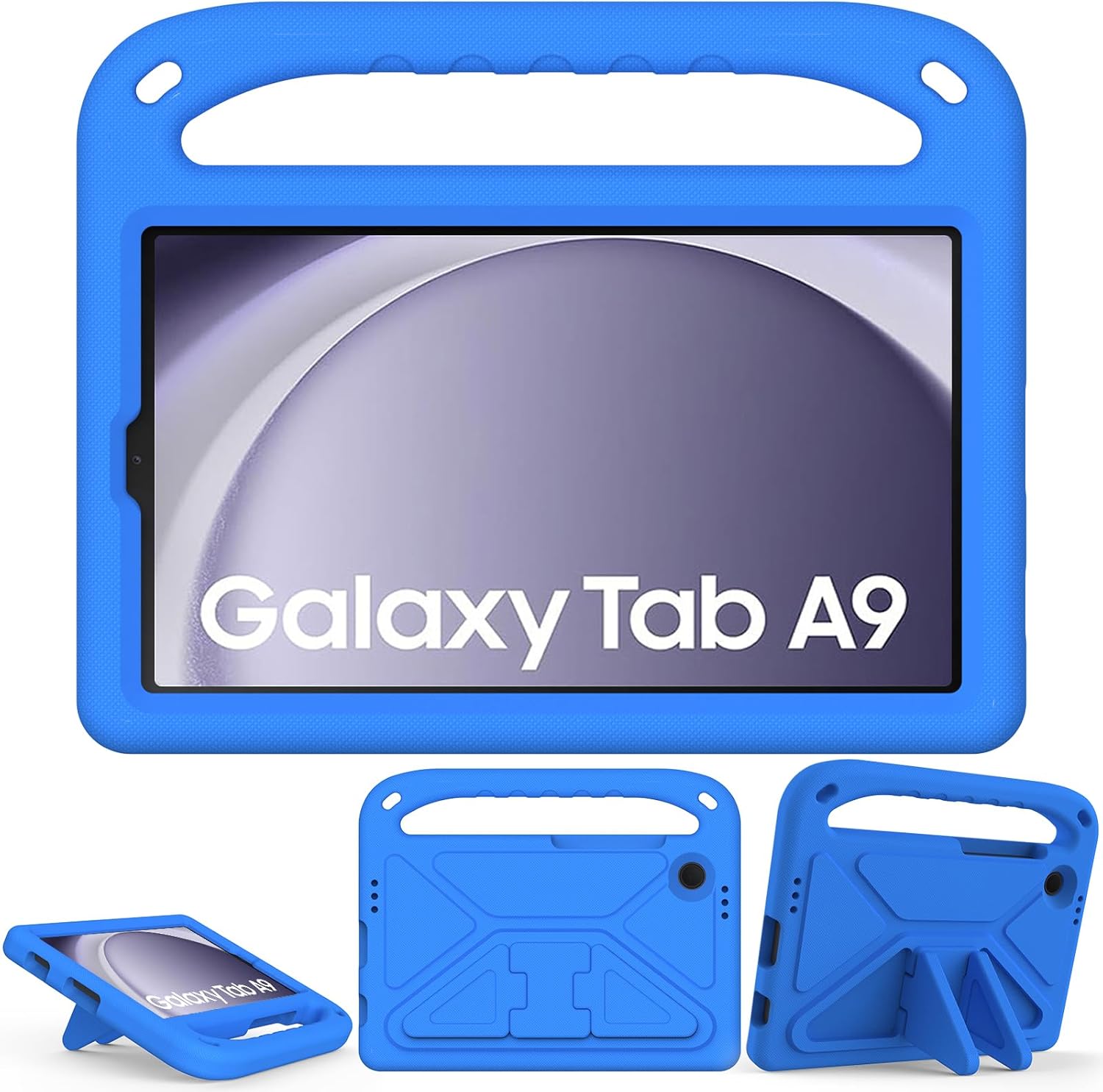 XunyLyee Kids Case for Samsung Galaxy Tab A9 (8.7 inch) 2023 Cover, Blue