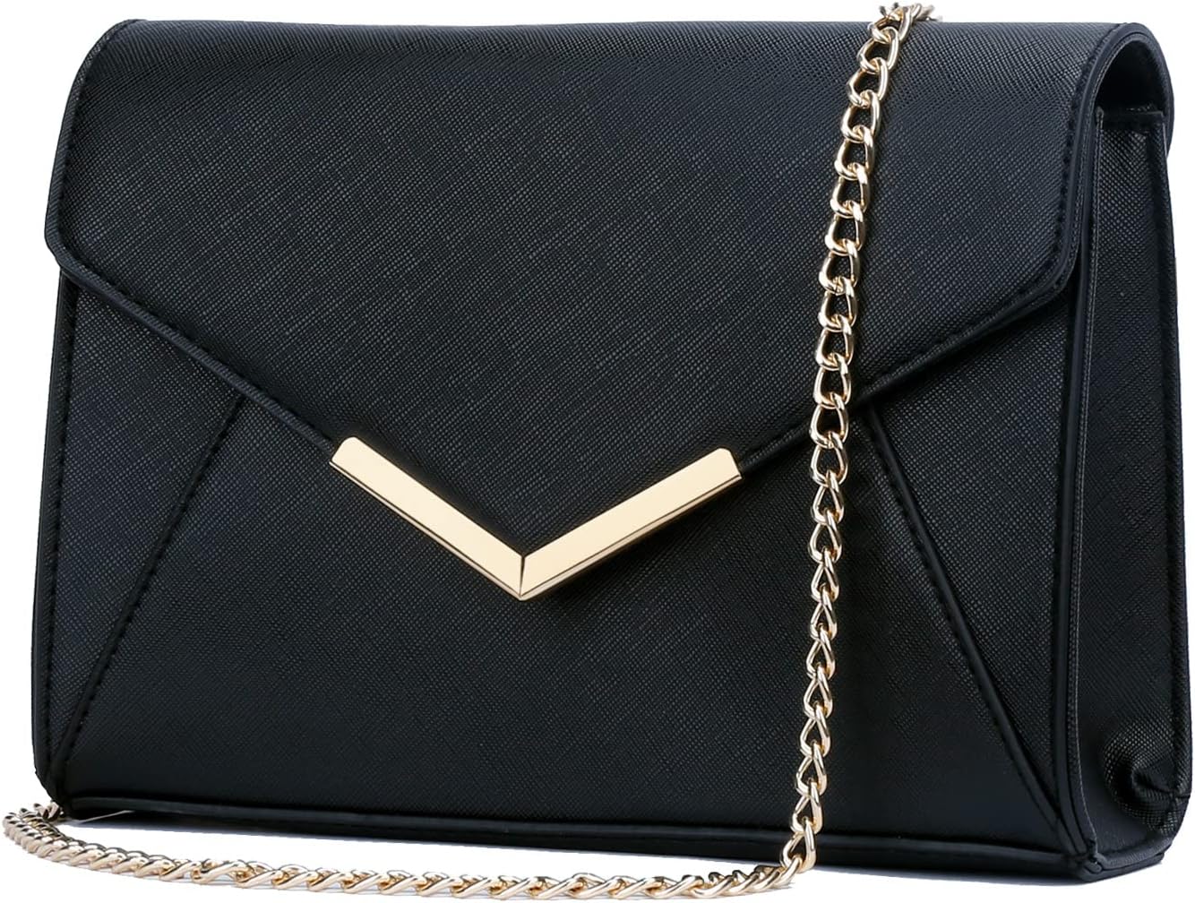 KKXIU Women Clutch Purse, Special Elegant Faux Leather Evening Envelope Bag, Inn...