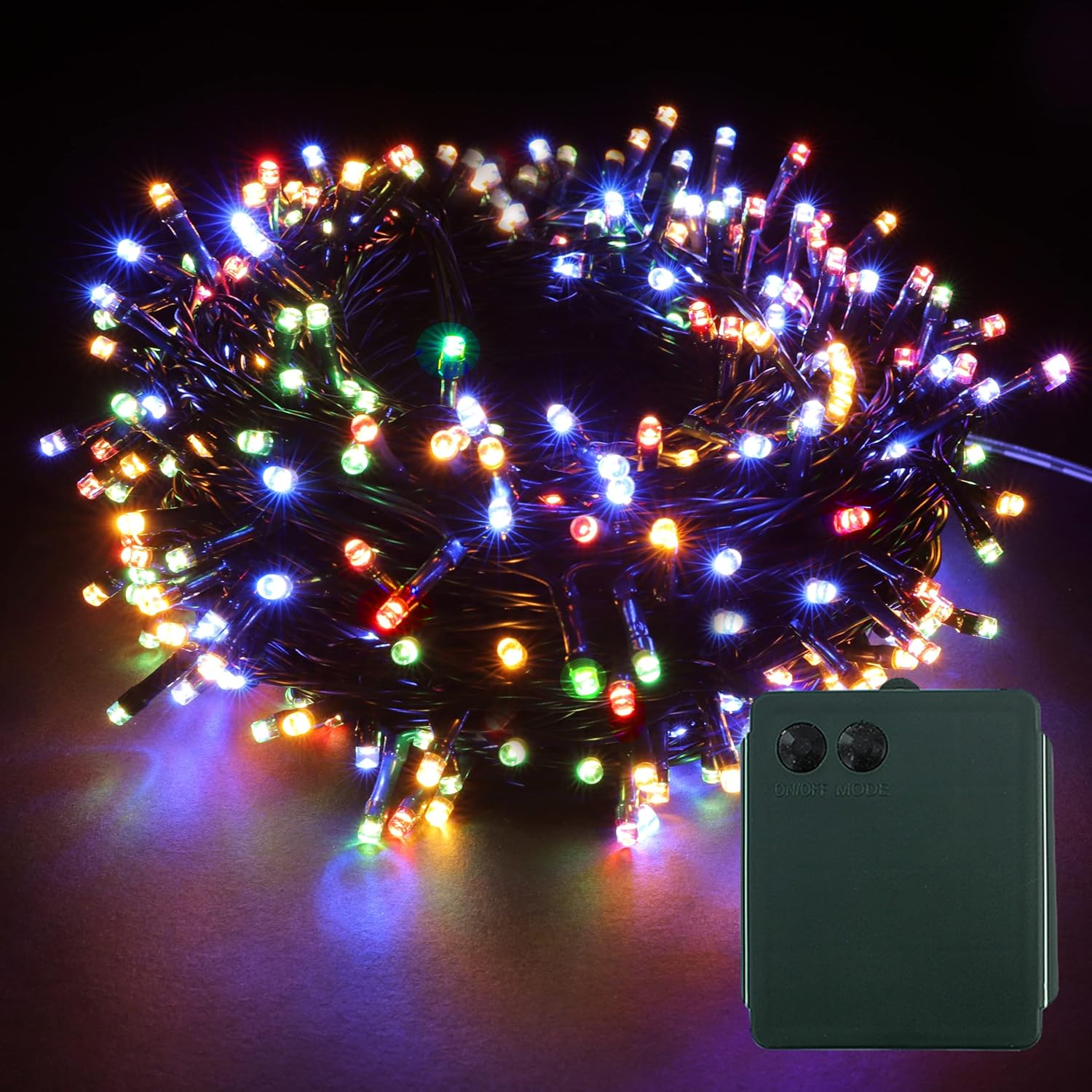 YOSION 100 LED String Fairy Lights, High-Quality Battery Power Operated Lights w...