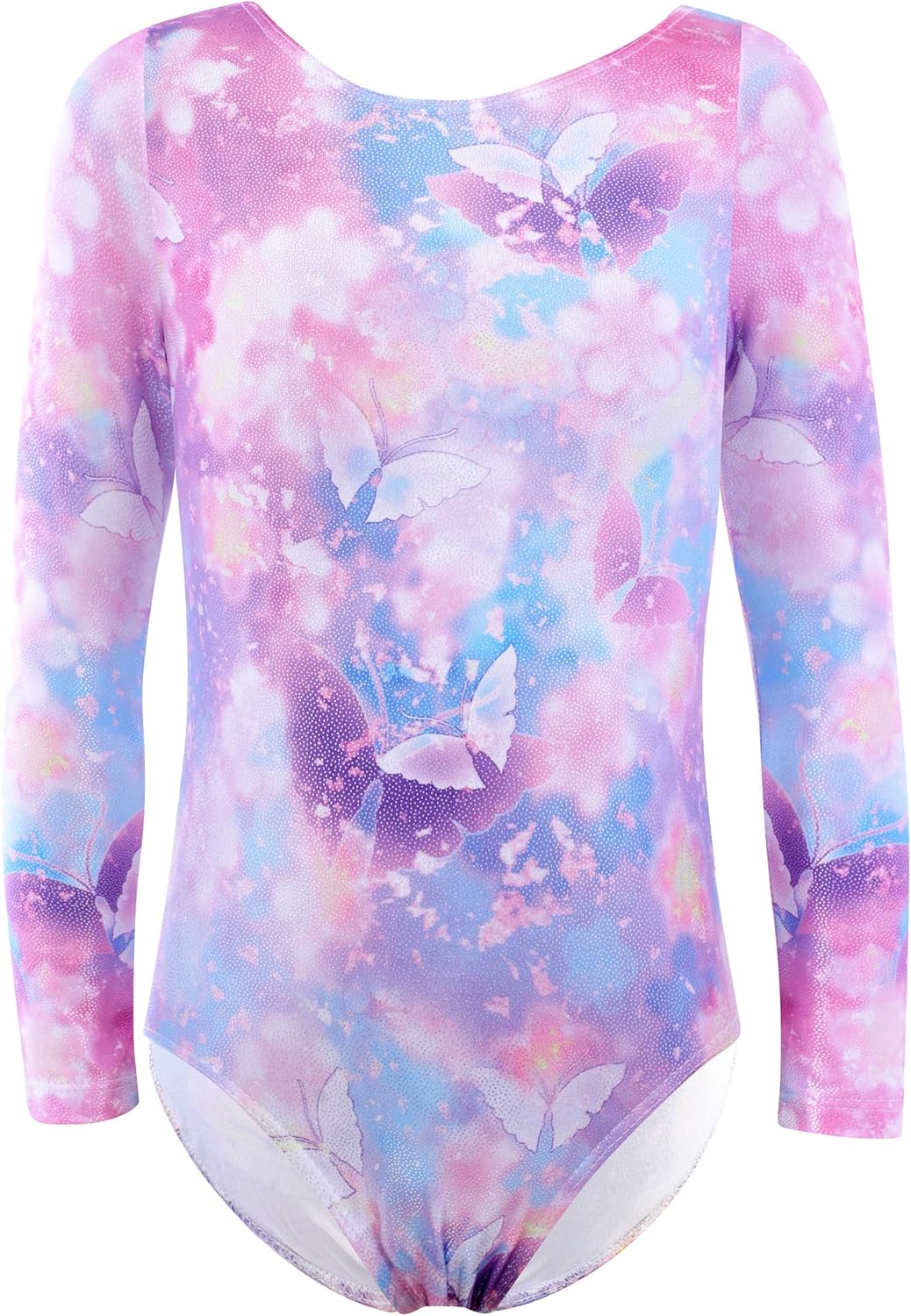XiaoMoSha Gymnastics Leotards for Girls Long Sleeve Dance Leotard Sparkle Ballet...