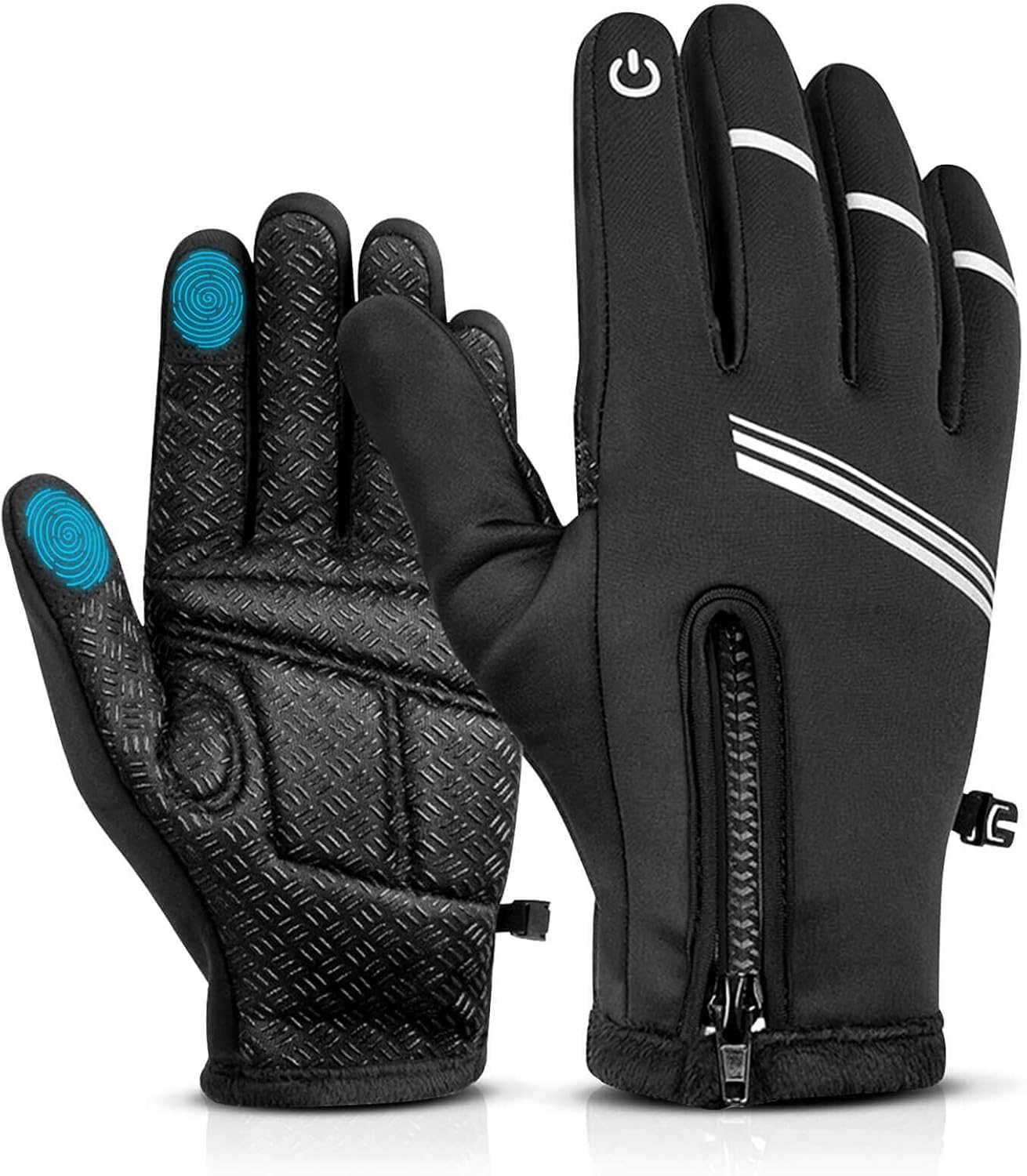 Hikenture Winter Cycling Gloves, Innovative Thermal Full Finger Bike Gloves for...