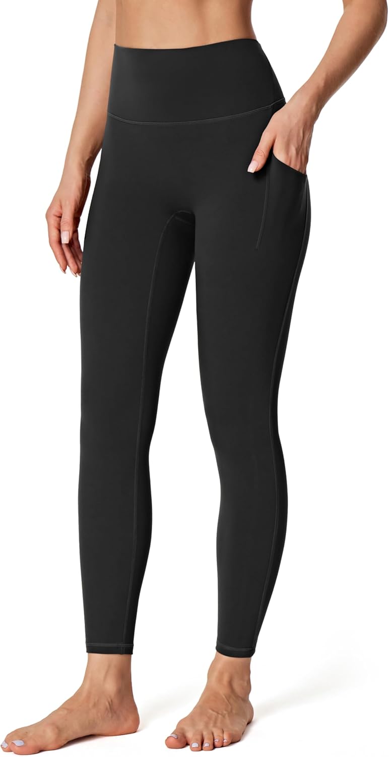 IUGA Buttery Soft Leggings for Women High Waisted Gym Leggings with Pockets No F...