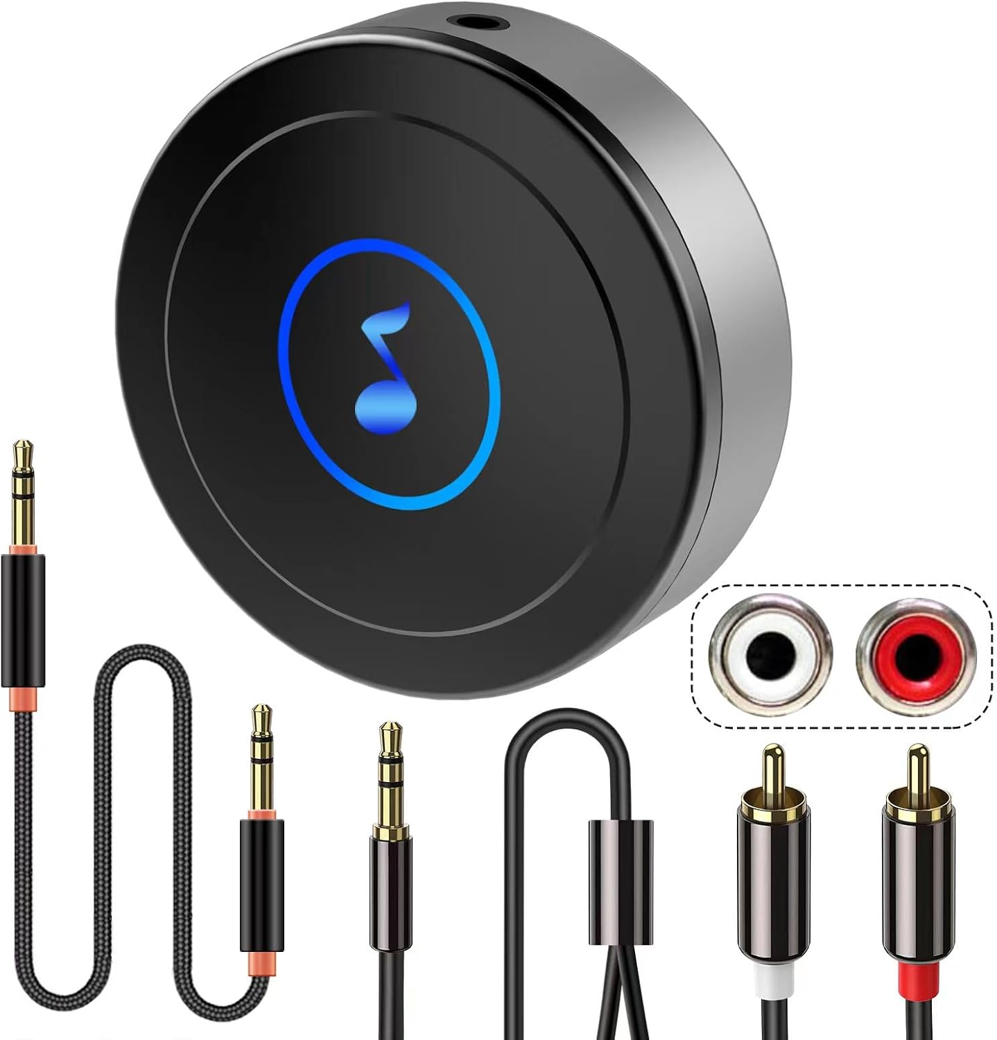 Bluetooth Receiver, Special Bluetooth 5.0 Audio Adapter for HiFi, Innovative Con...