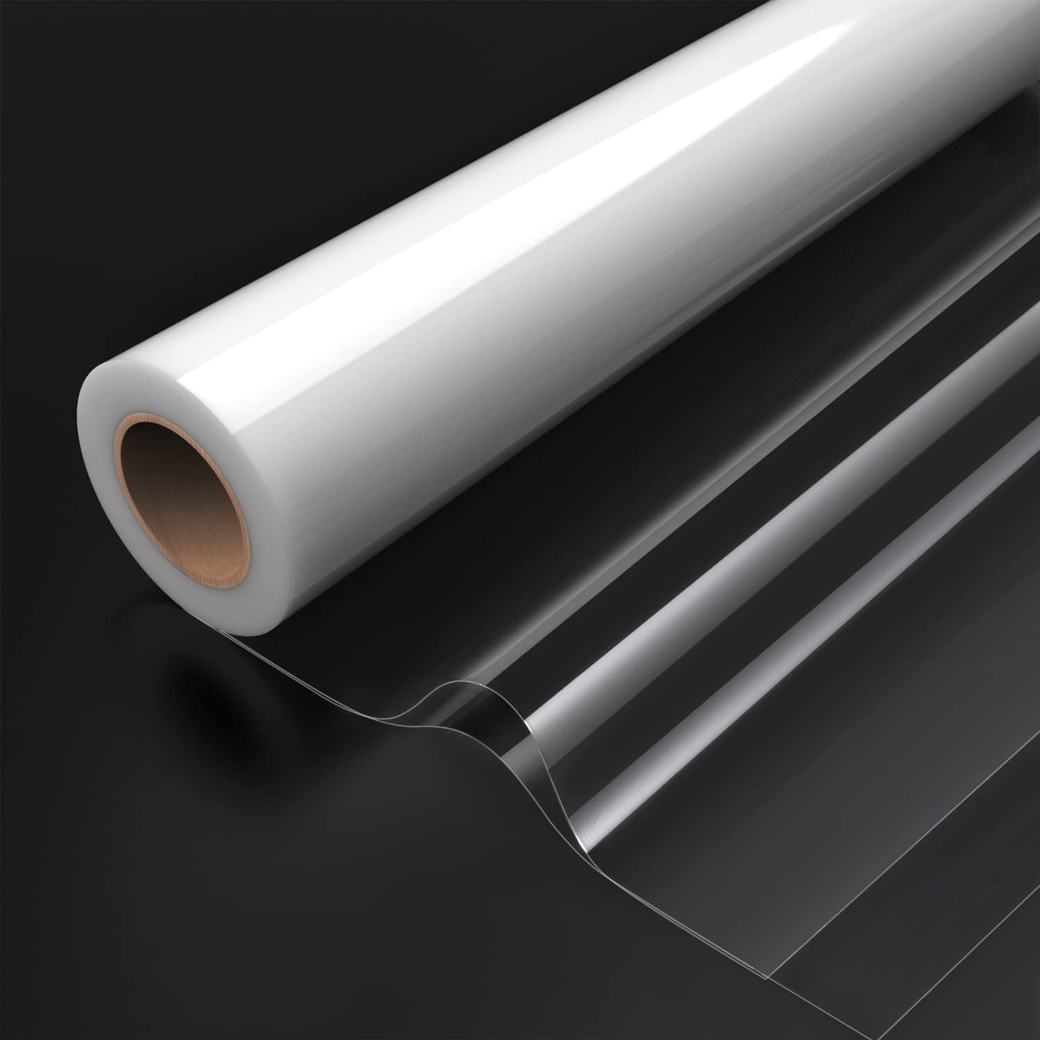Nabance Clear Cellophane Wrap for Hampers, Special 80cm X 30m Crystal Clear Wrap...