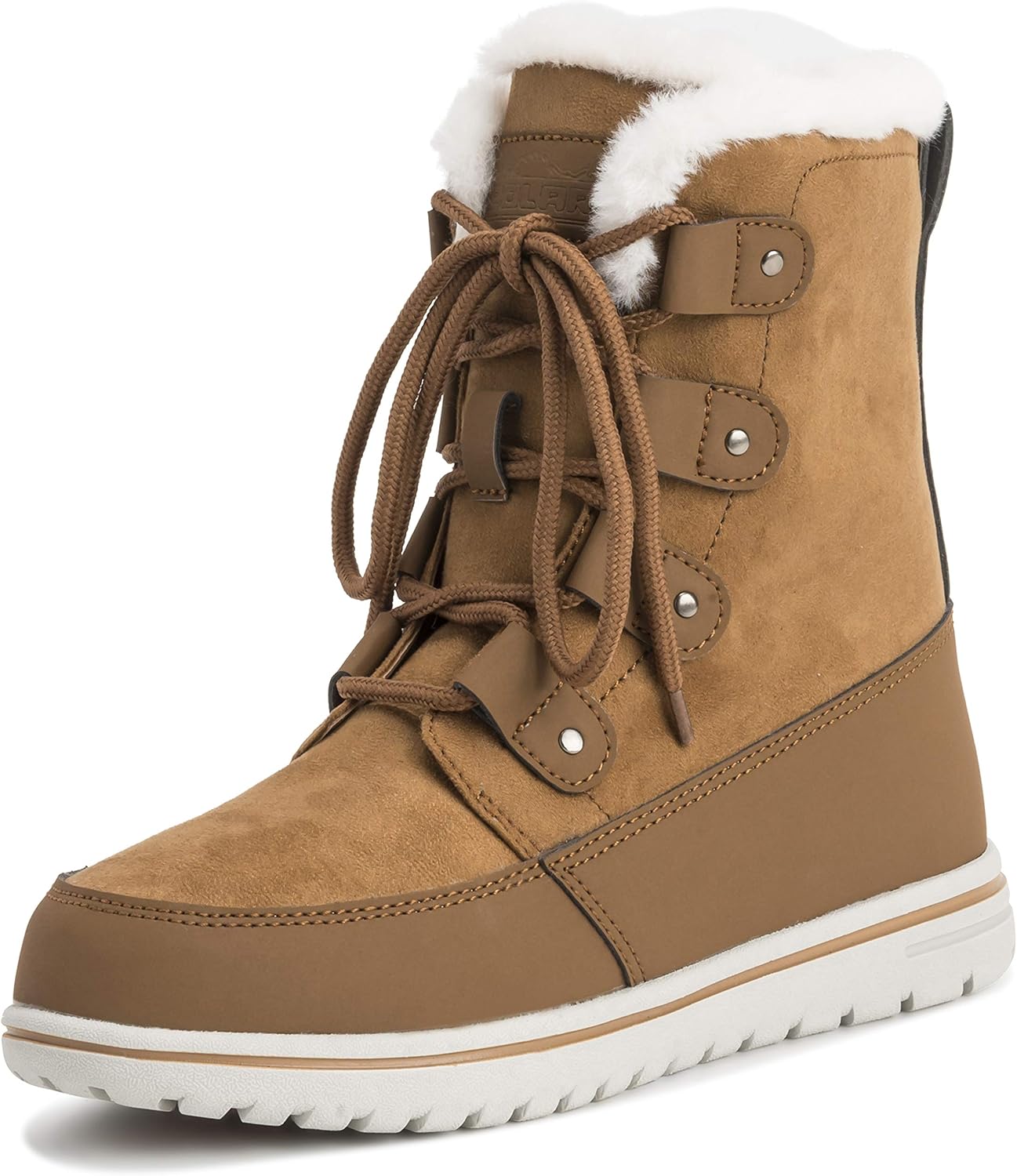 Polar Boot, Special Womens Fleece Lined Snow Winter Waterproof Hiking Boot, Inno...