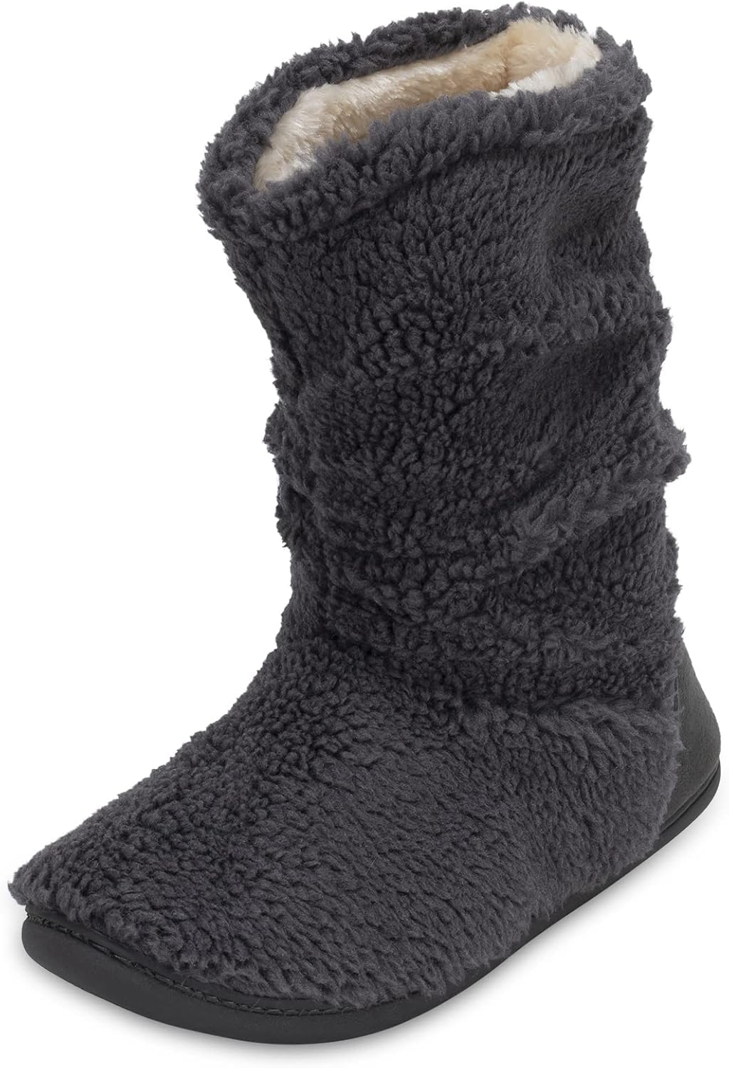 Polar Men's Slipper, Special Sherpa Boots Memory Foam, Comfortable Indoor Bootie...