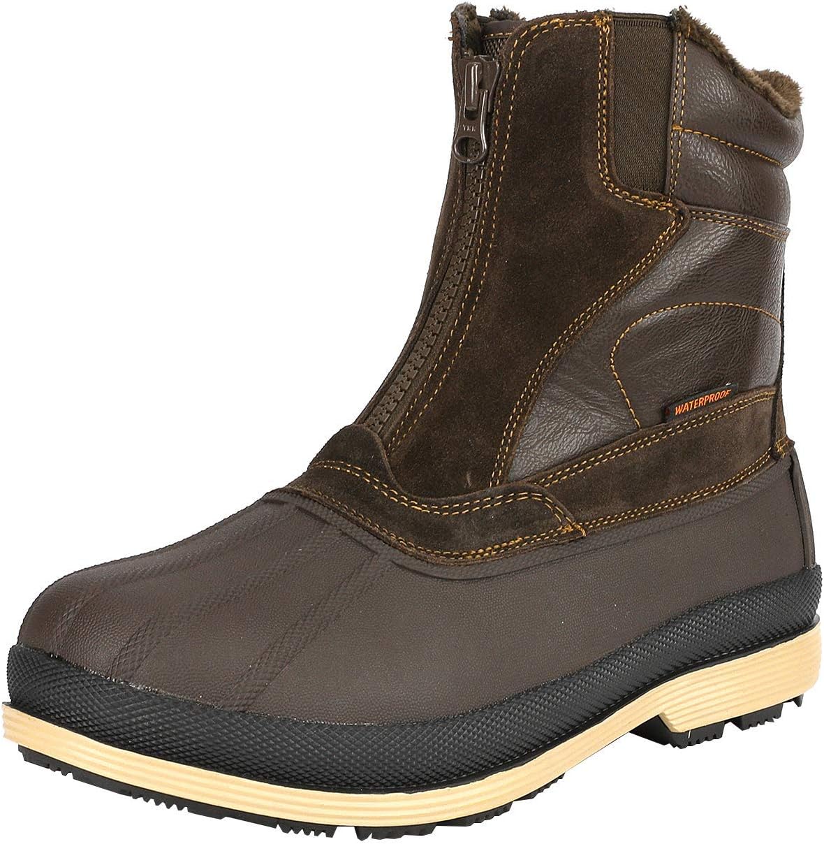 NORTIV 8 Men's Insulated Waterproof Boots, Special Winter Snow Boots, Innovative...