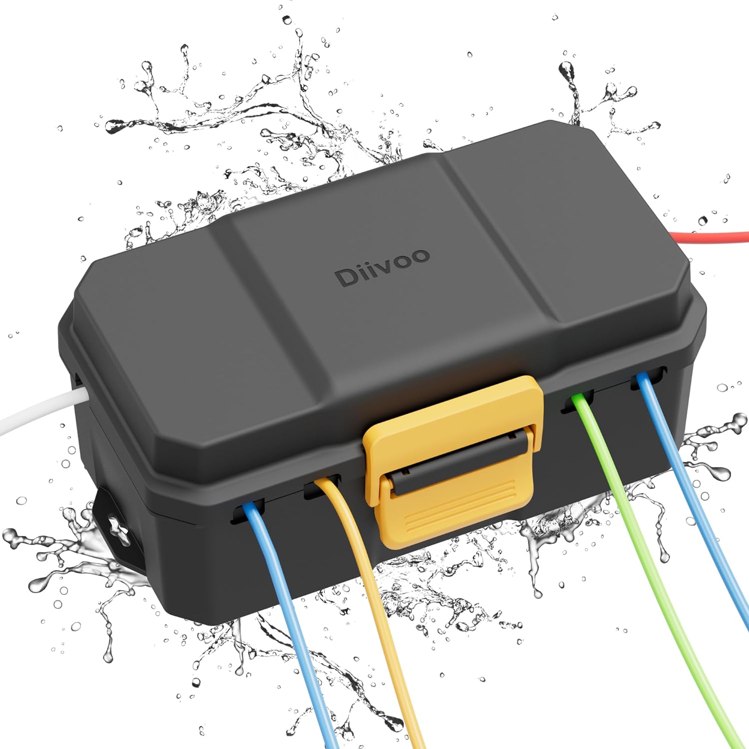 Diivoo Extension Cord Cover, Special Outdoor Electrical Box Waterproof, Innovati...