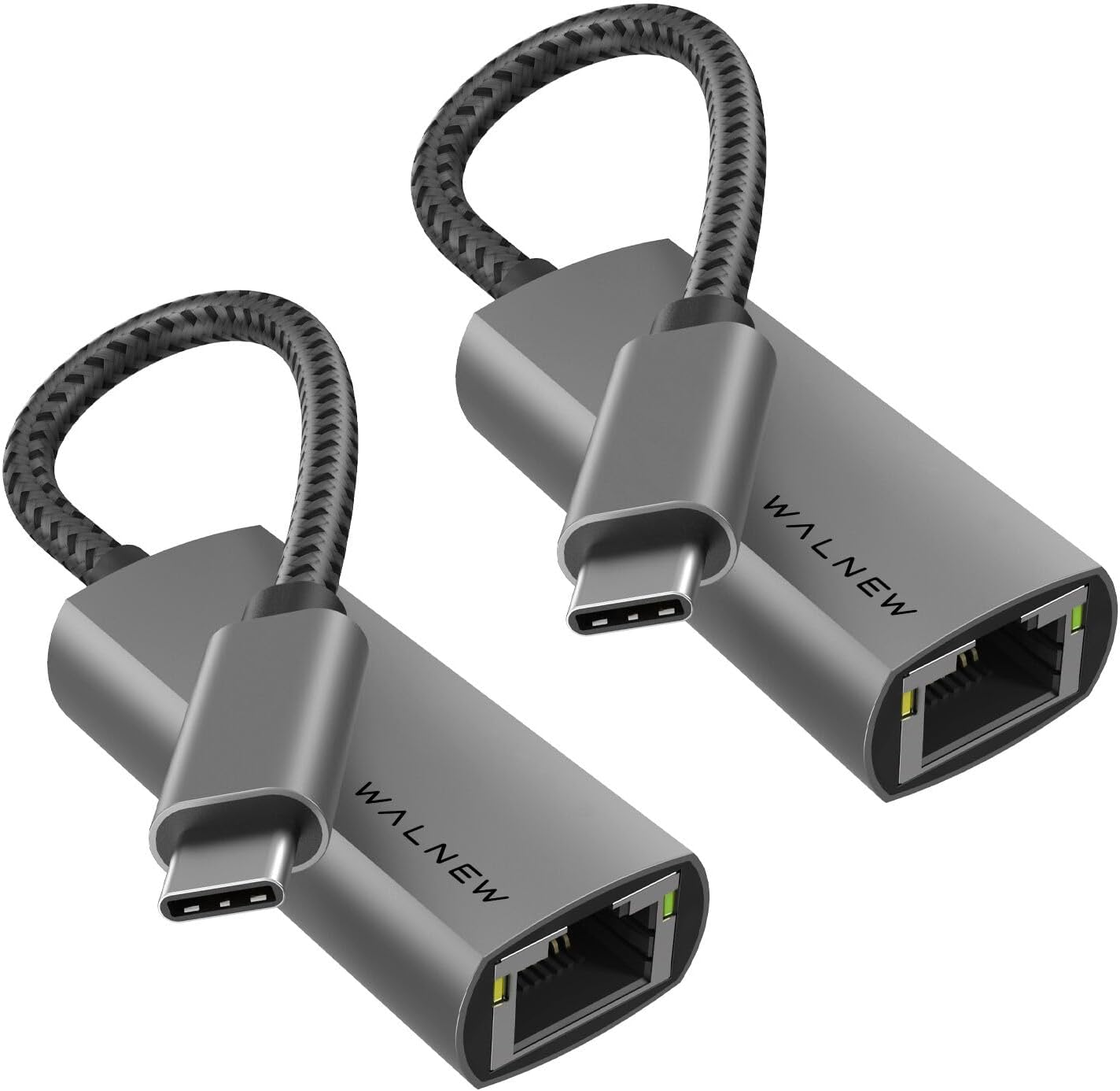 WALNEW USB C to Ethernet Adapter, Special Gigabit Cat Cable Converter to Type-C,...