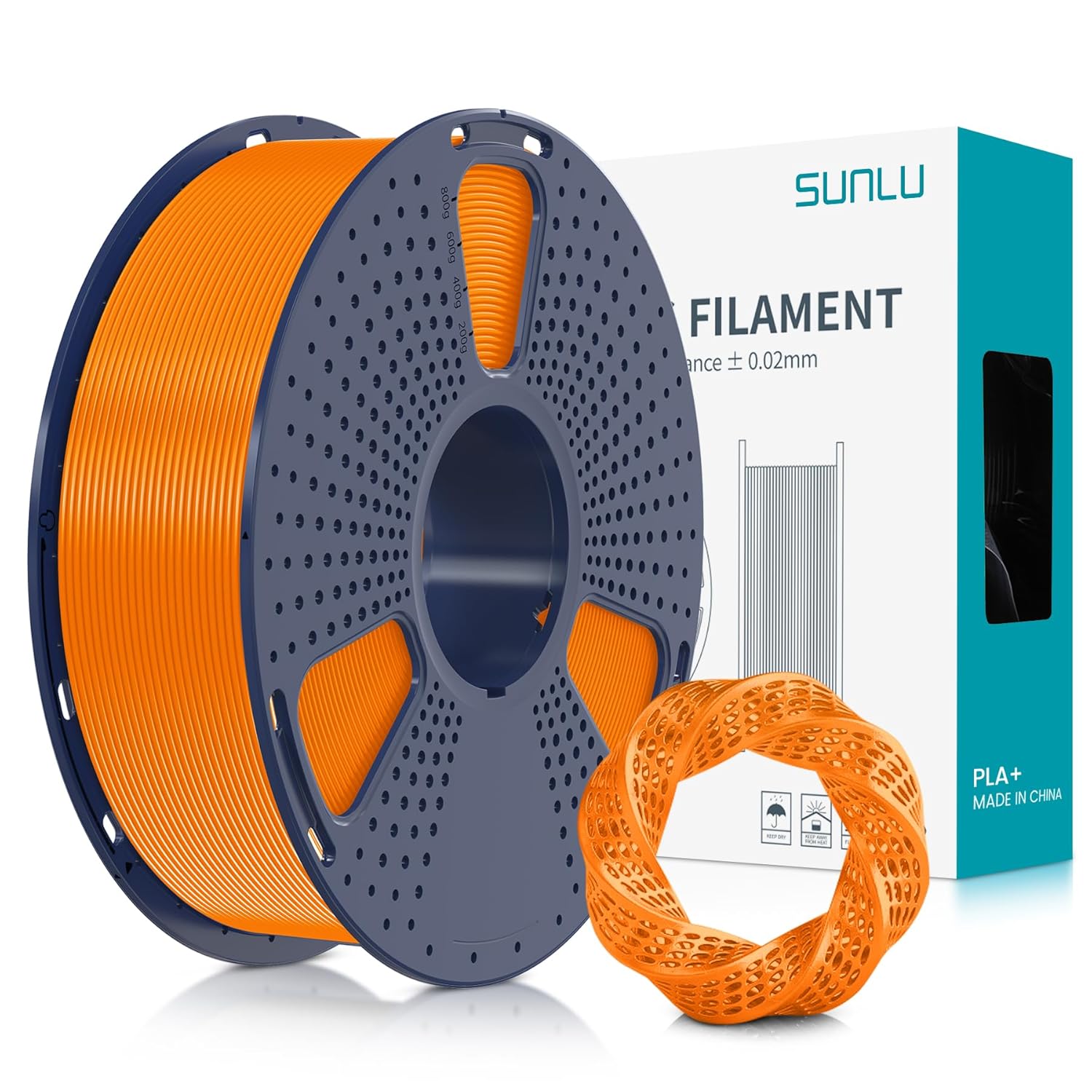 SUNLU PLA Plus 3D Printer Filament, Special 1.75mm PLA 3D Filament, Innovative F...