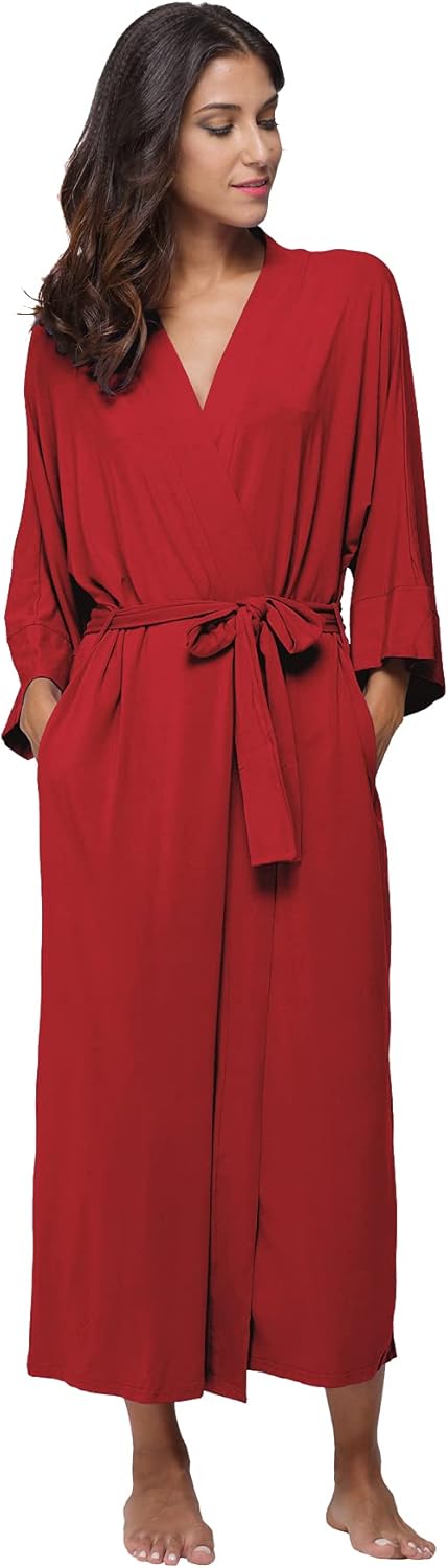 Women's Soft Robes, Special Long Bath Robes, Innovative Full Length Kimonos, Sus...