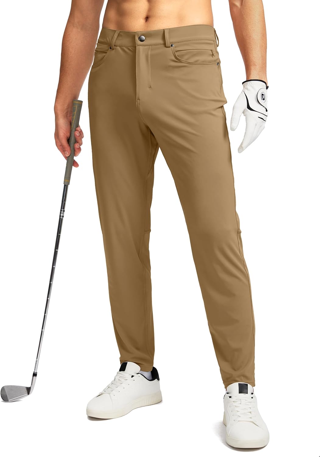 G Gradual Men's Stretch Golf Pants, Special Slim Fit Dress Pants with 6 Pockets,...