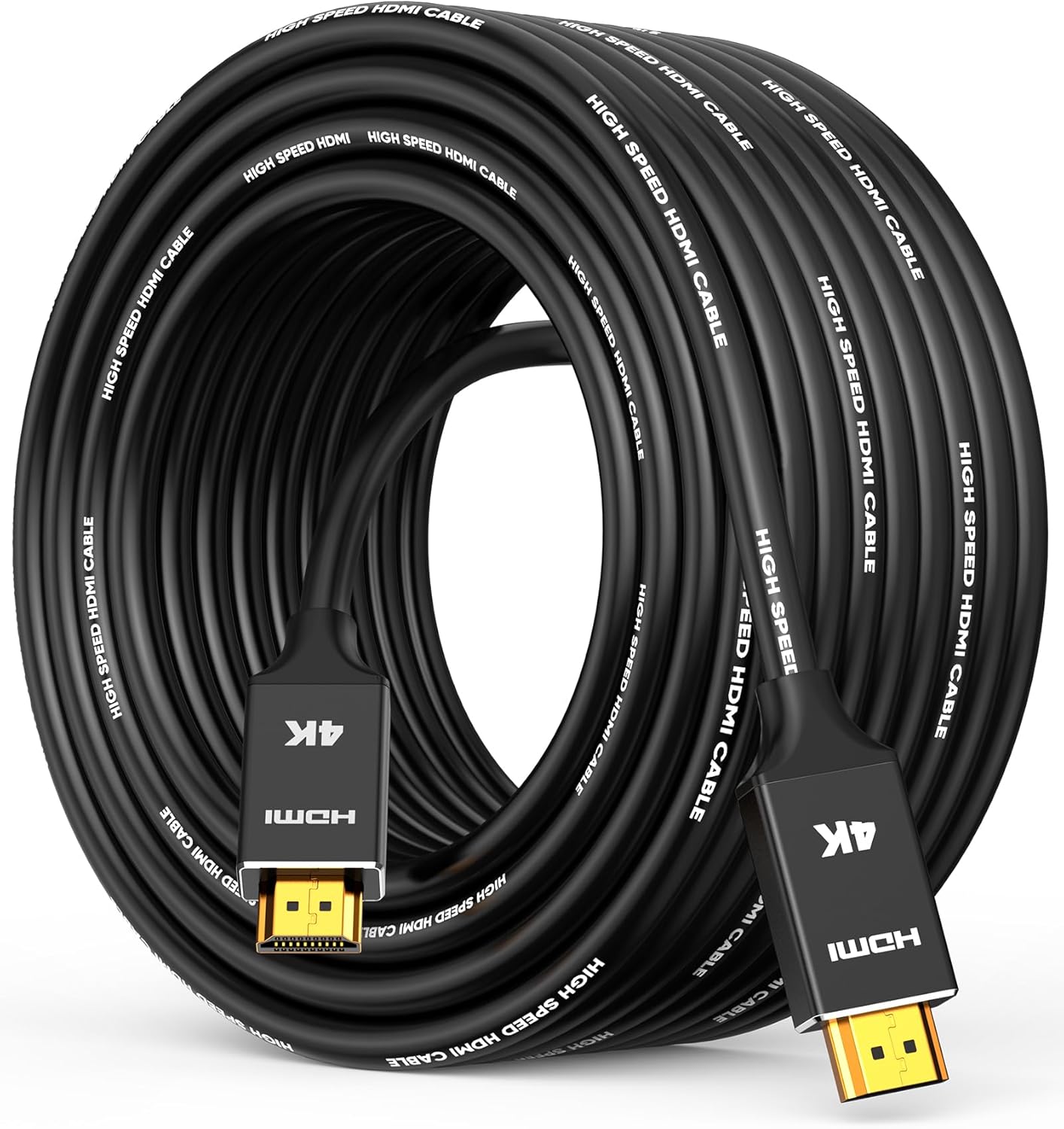 Capshi HDMI Cable, Special 4K Long HDMI Cable 50ft/15M, Innovative In-Wall CL3 R...