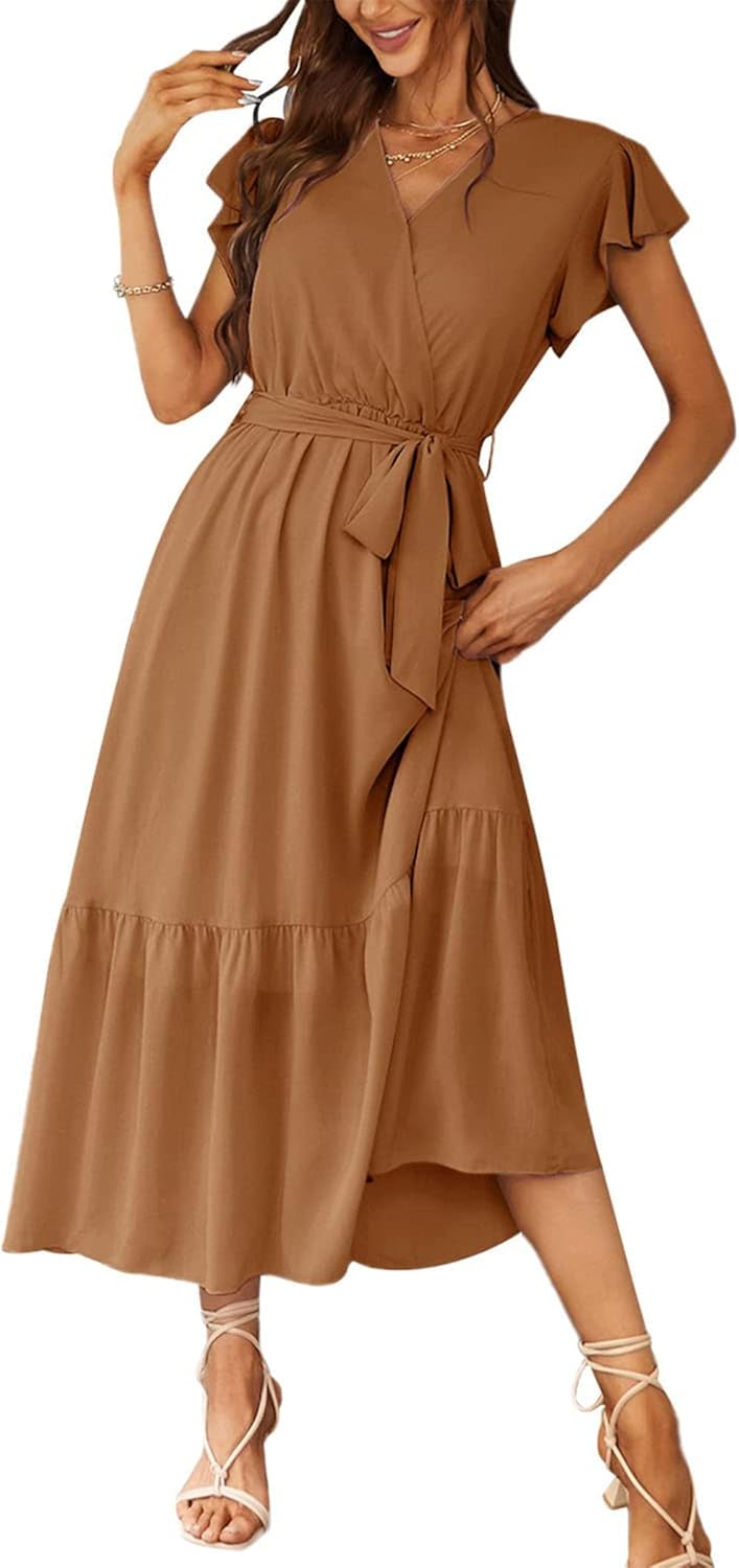 Sure! Here is a refined title:

"Stylish PRETTYGARDEN Women's 2024 Boho Dress, U...