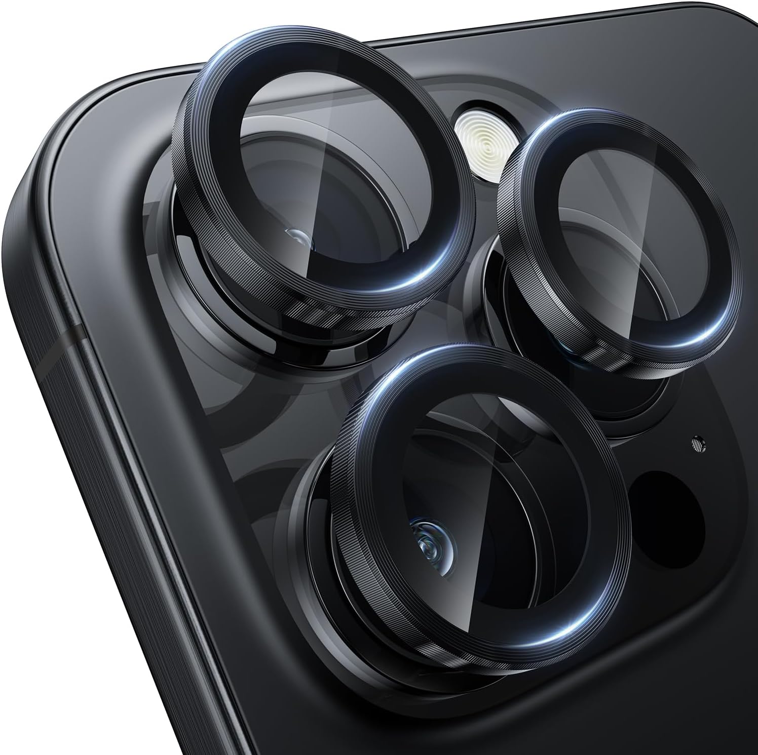 WSKEN Camera Lens Protector for iPhone 16 Pro, Special Camera Lens Protector for...
