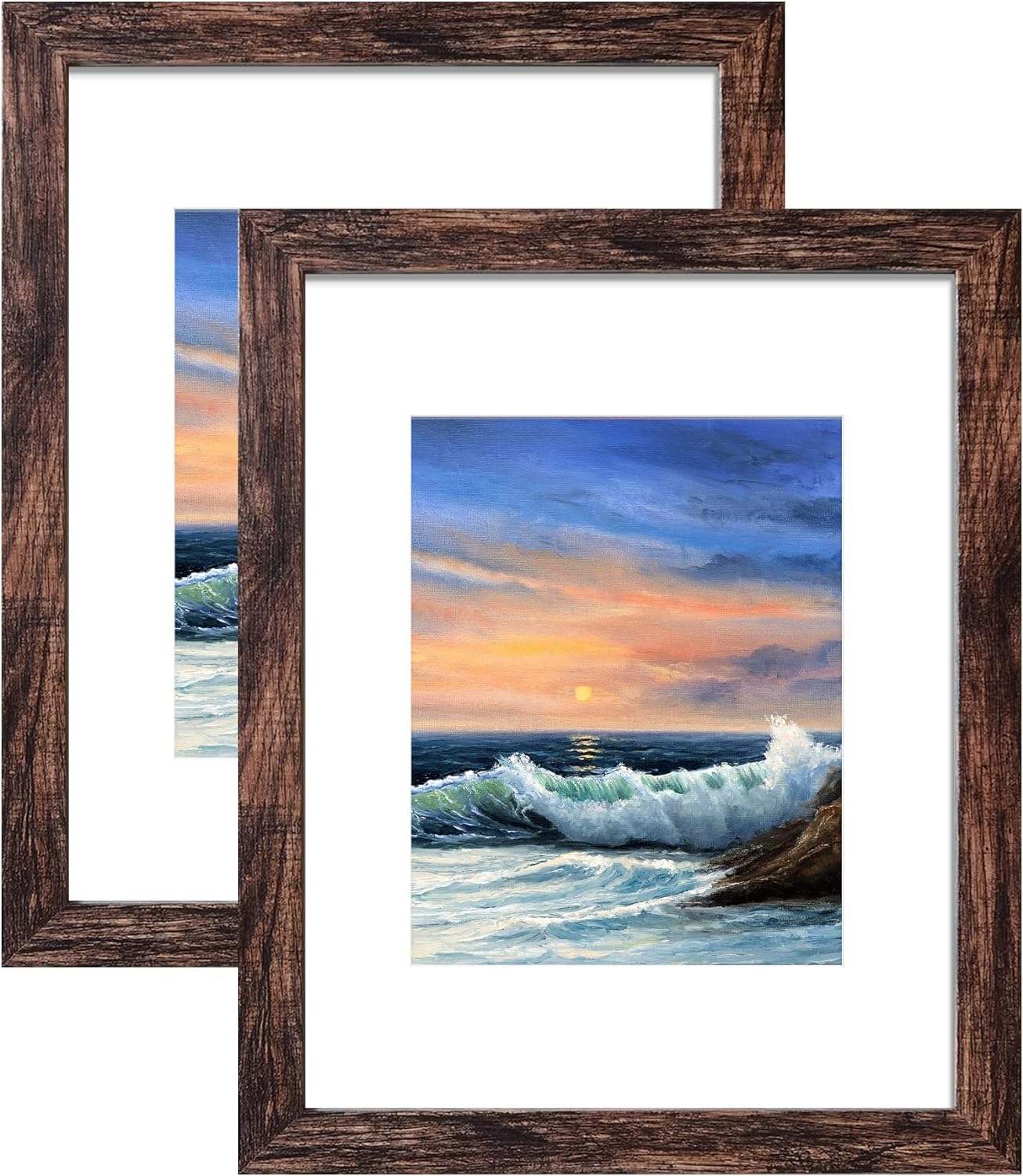 LUCKYLIFE 16x20 Frames, 16x20 Picture Frame for Wall, Display Pictures 11x14 wit...