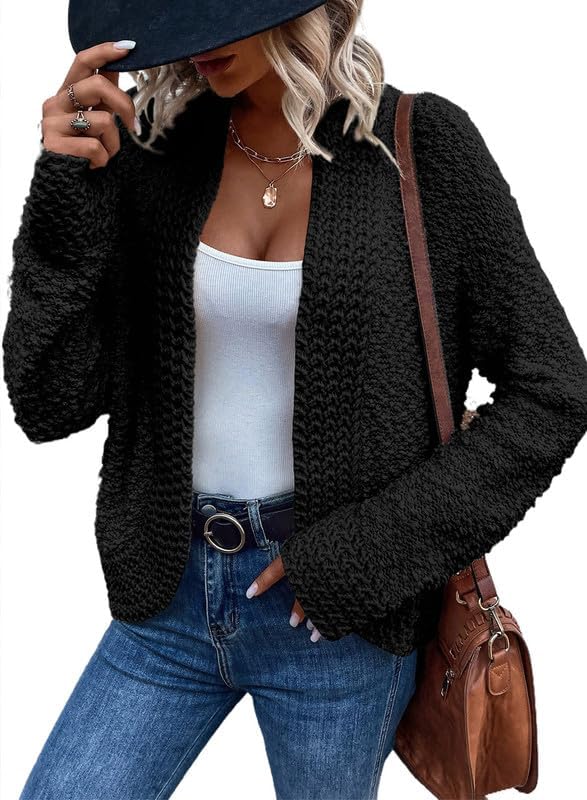 Dokotoo Women's Fashion Cardigan, Special Casual Open Front Sweater, Innovative...