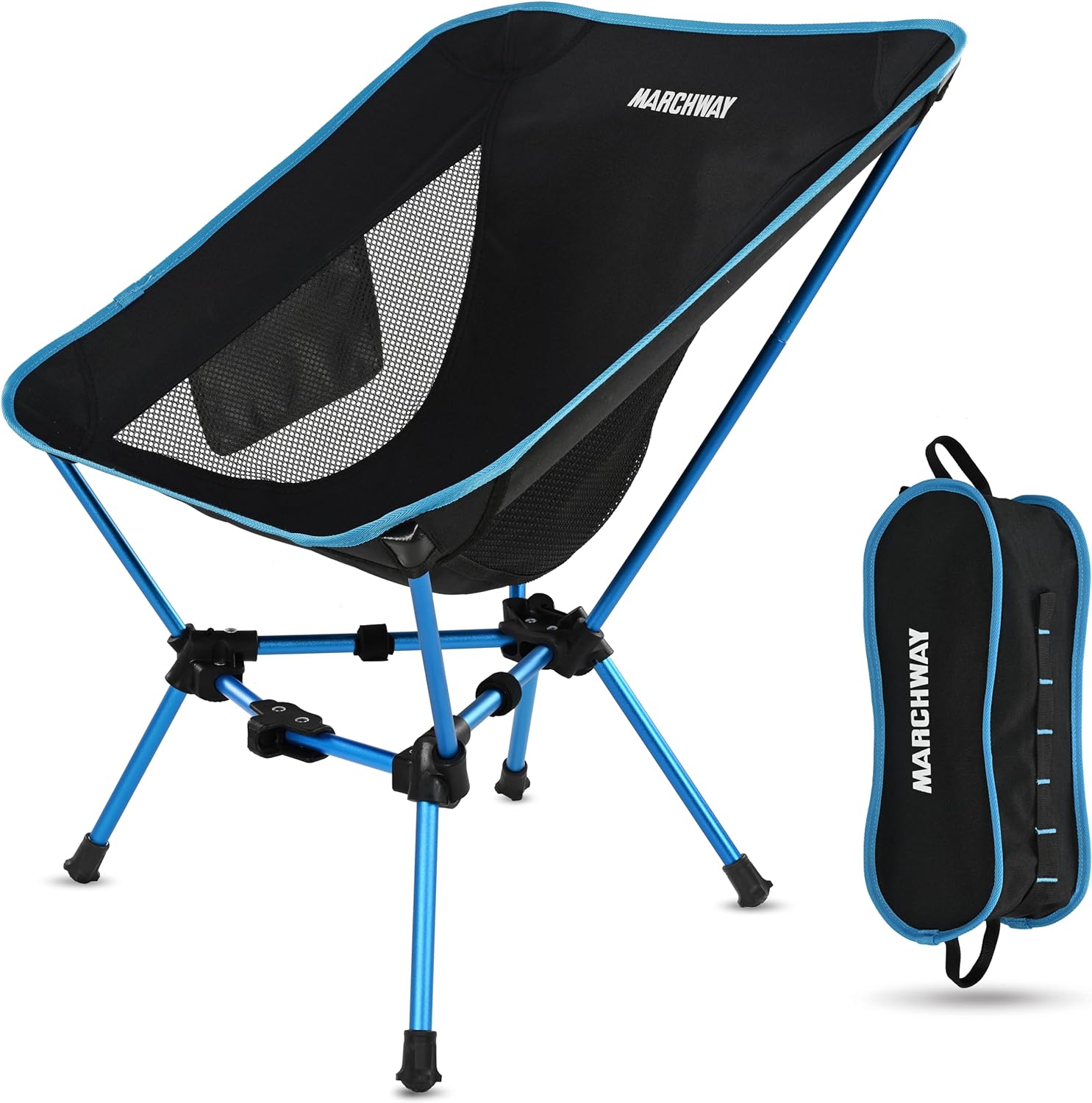 MARCHWAY Lightweight Folding Camping Chair, Special Portable Chair for Outdoor C...