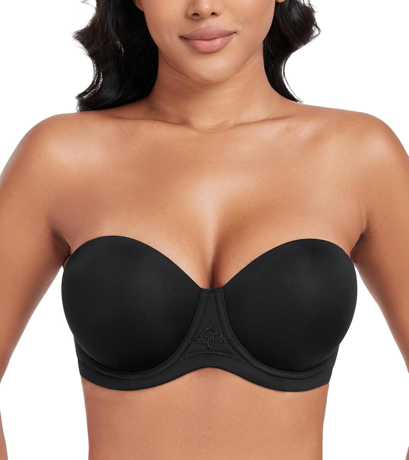 DotVol Women's Multiway Strapless Bra, Special Full Figure Underwire Contour Bra...