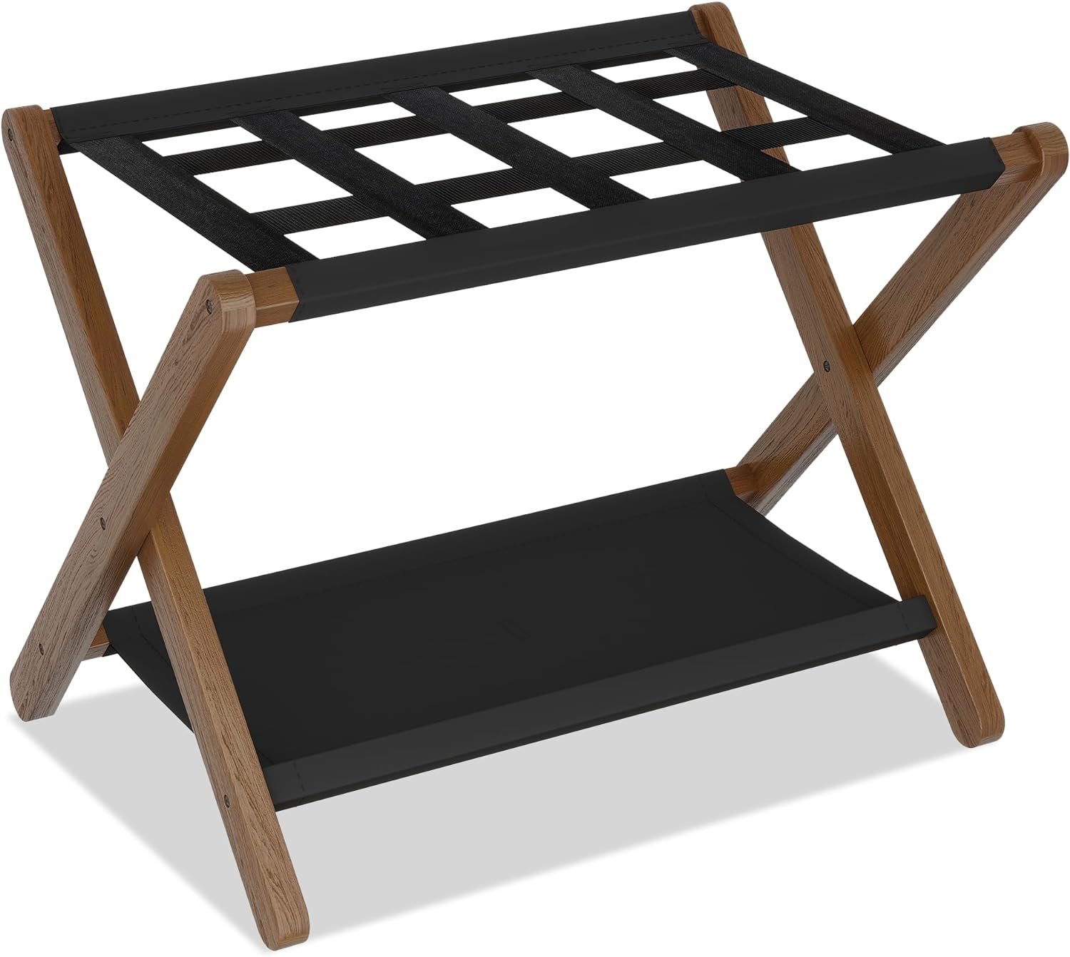 Heybly Luggage Rack, Special Folding Suitcase Stand, Innovative Luggage Holder w...