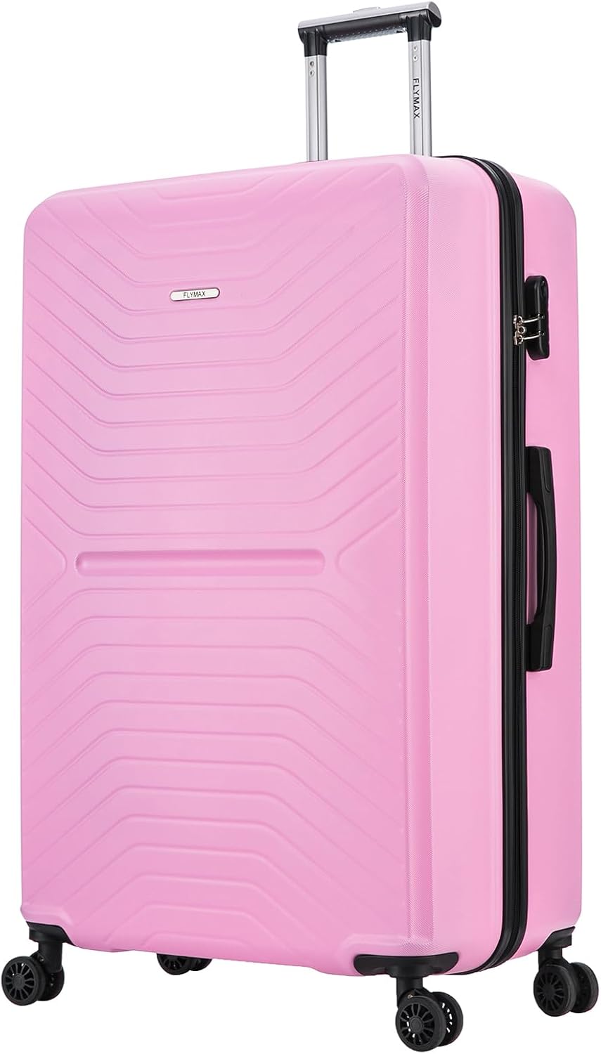 FLYMAX XL, Special Extra Large 4 Wheel Suitcases, Lightweight Luggage for Travel...