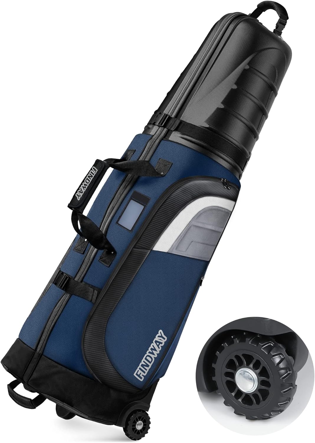 Findway Golf Travel Bags for Airlines with Wheels and ABS Hard Case Top, Protect...