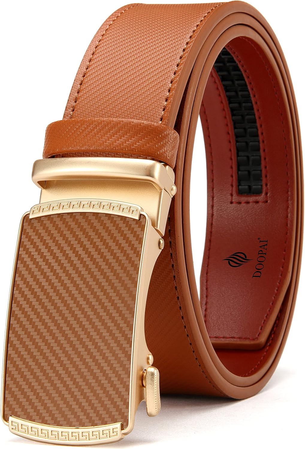 DOOPAI Belt for Men, Special Ratchet Belt Dress Adjustable, High-Quality Genuine...