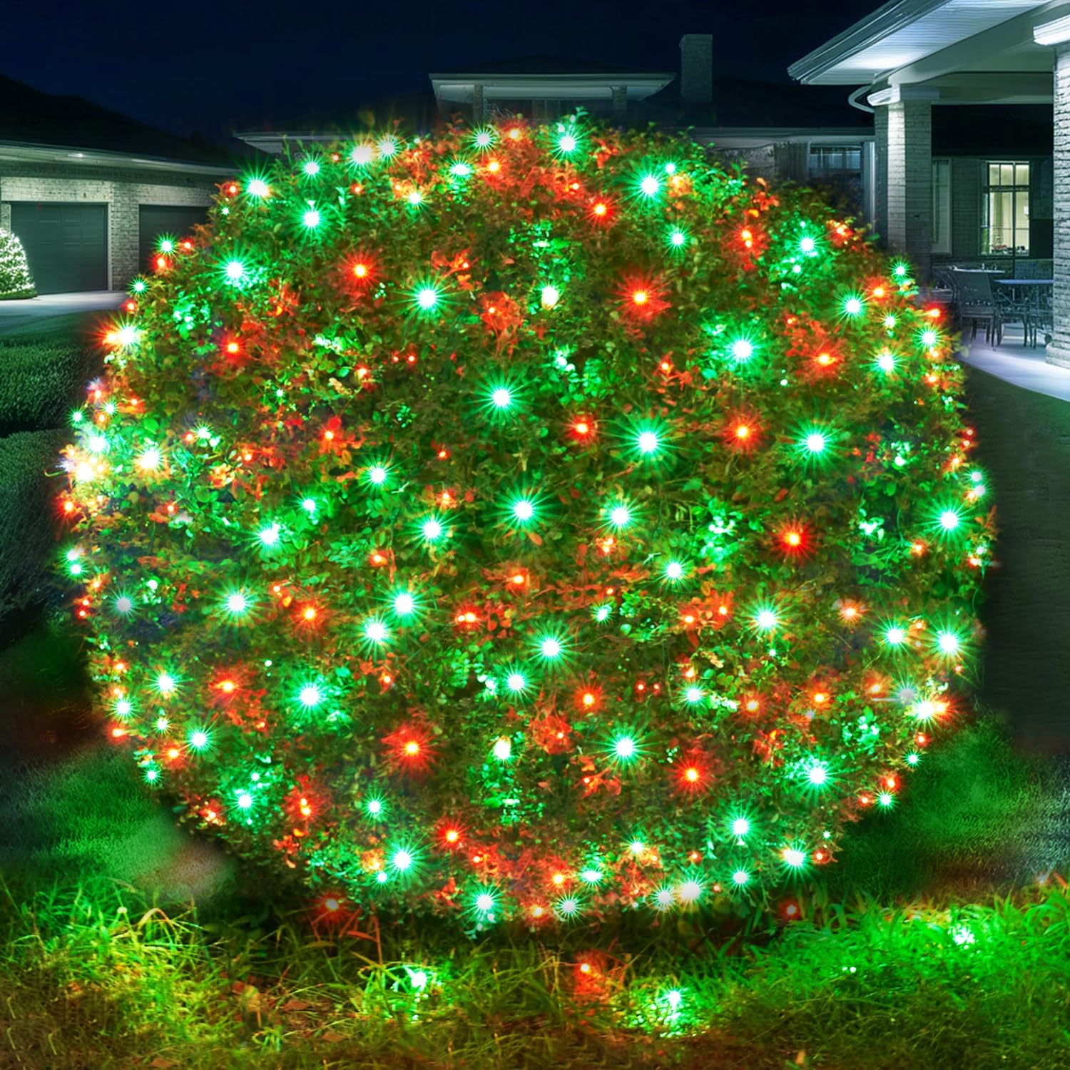 LED Christmas Net Lights, Special Outdoor Christmas Lights, Innovative 160LED 5f...
