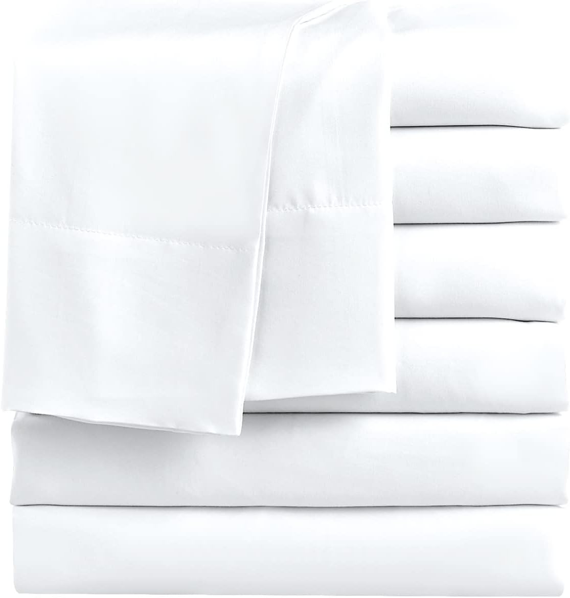 Unique FreshCulture Twin Flat Sheets, High-Quality Bedding Sheets, Soft Microfib...