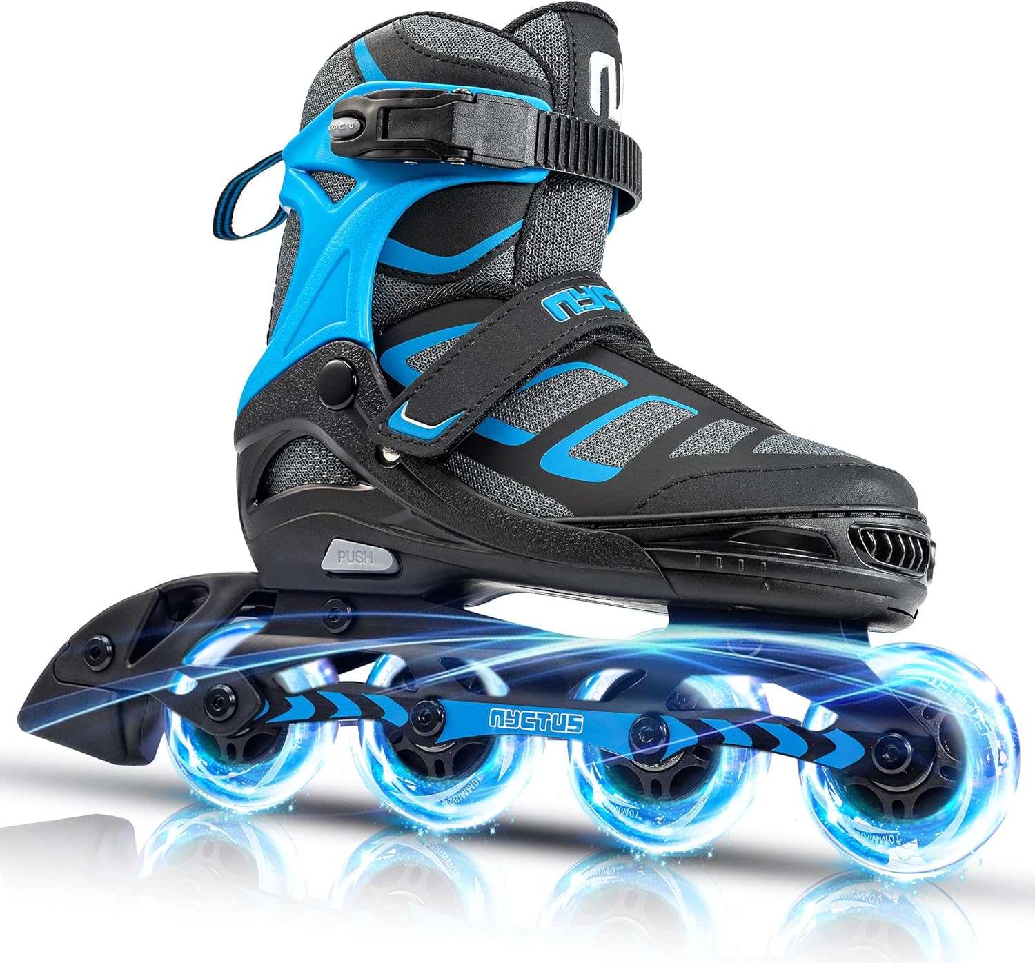 NYCTUS Inline Skates, Special Adjustable Inline Skates for Kids and Adults, High...