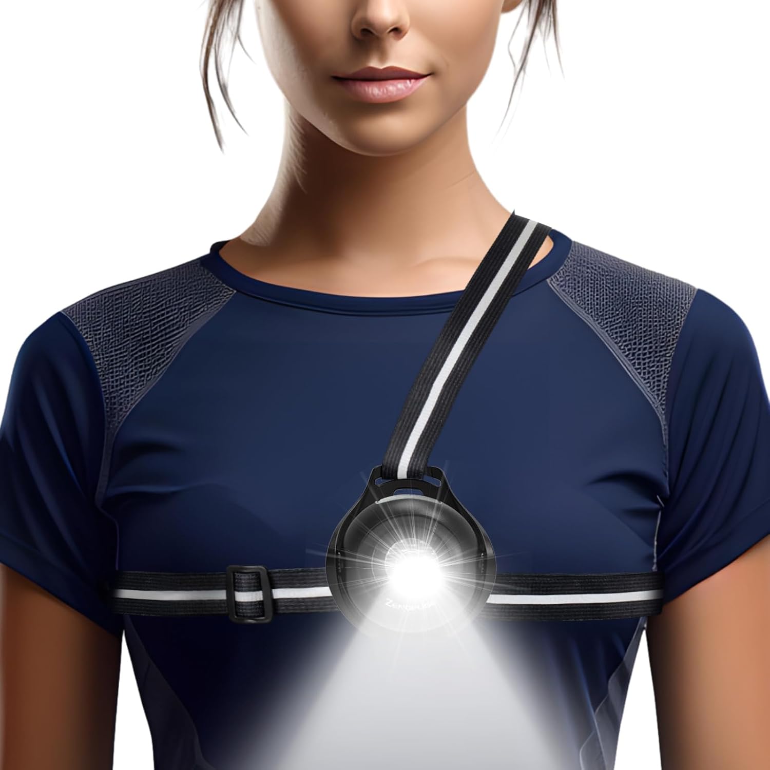Zenoplige Running Lights for Runners Chest LED Lamp 90°Adjustable Beam Upgraded...