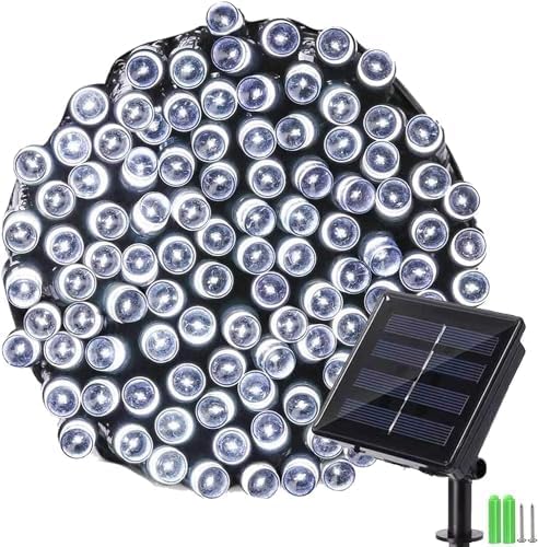 NEXVIN Solar Fairy Lights, Special Outdoor Lights, Innovative 72ft/22M 200 LED S...