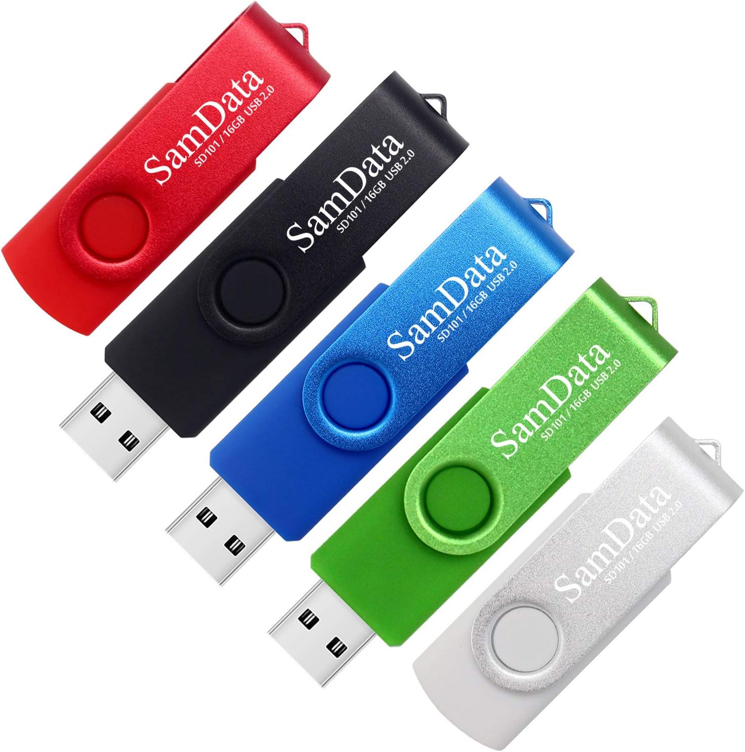 16GB USB Flash Drives, Special Thumb Drives with LED Light, High-Quality Memory...