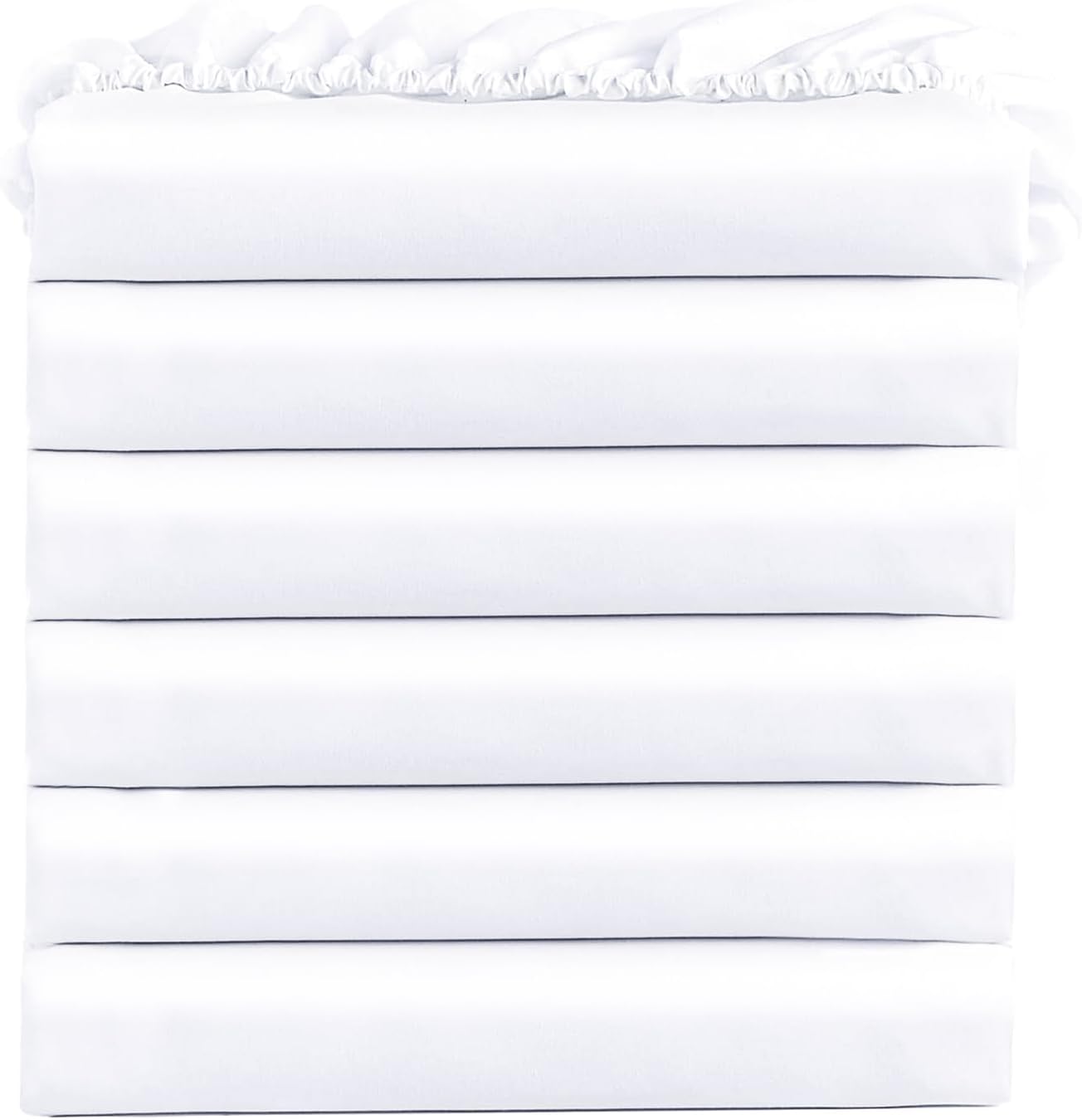 FreshCulture King Fitted Sheets, High-Quality Sheets in Bulk Pack of 6, Special...