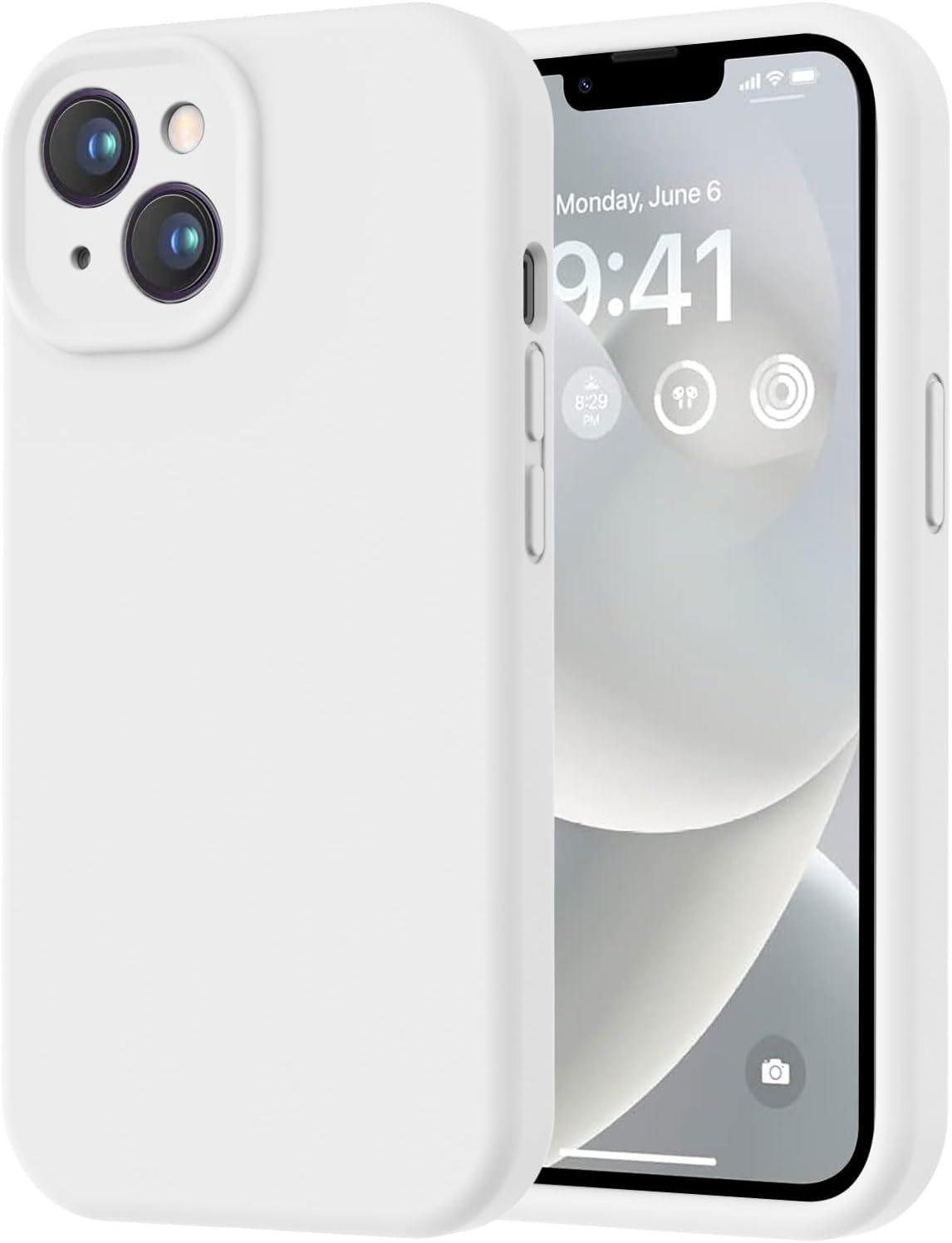 LOVE 3000 Designed for iPhone 14 Case, Premium Silicone with [Soft Anti-Scratch...