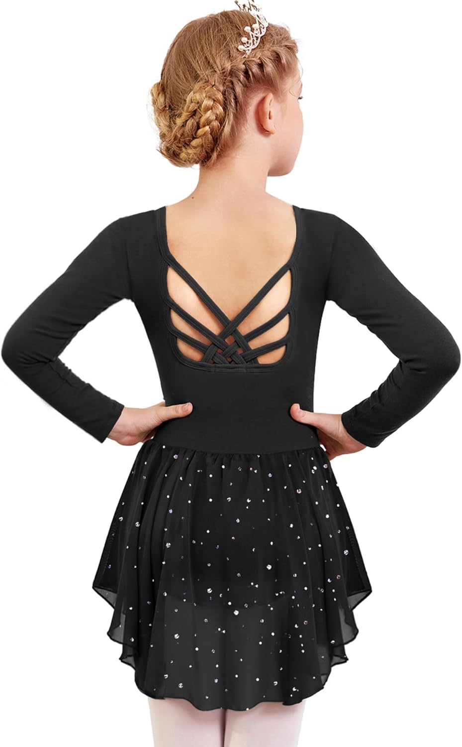 Arshiner Girls Dance Dresses, Special Ballet Leotards with Shinny Skirts, Unique...