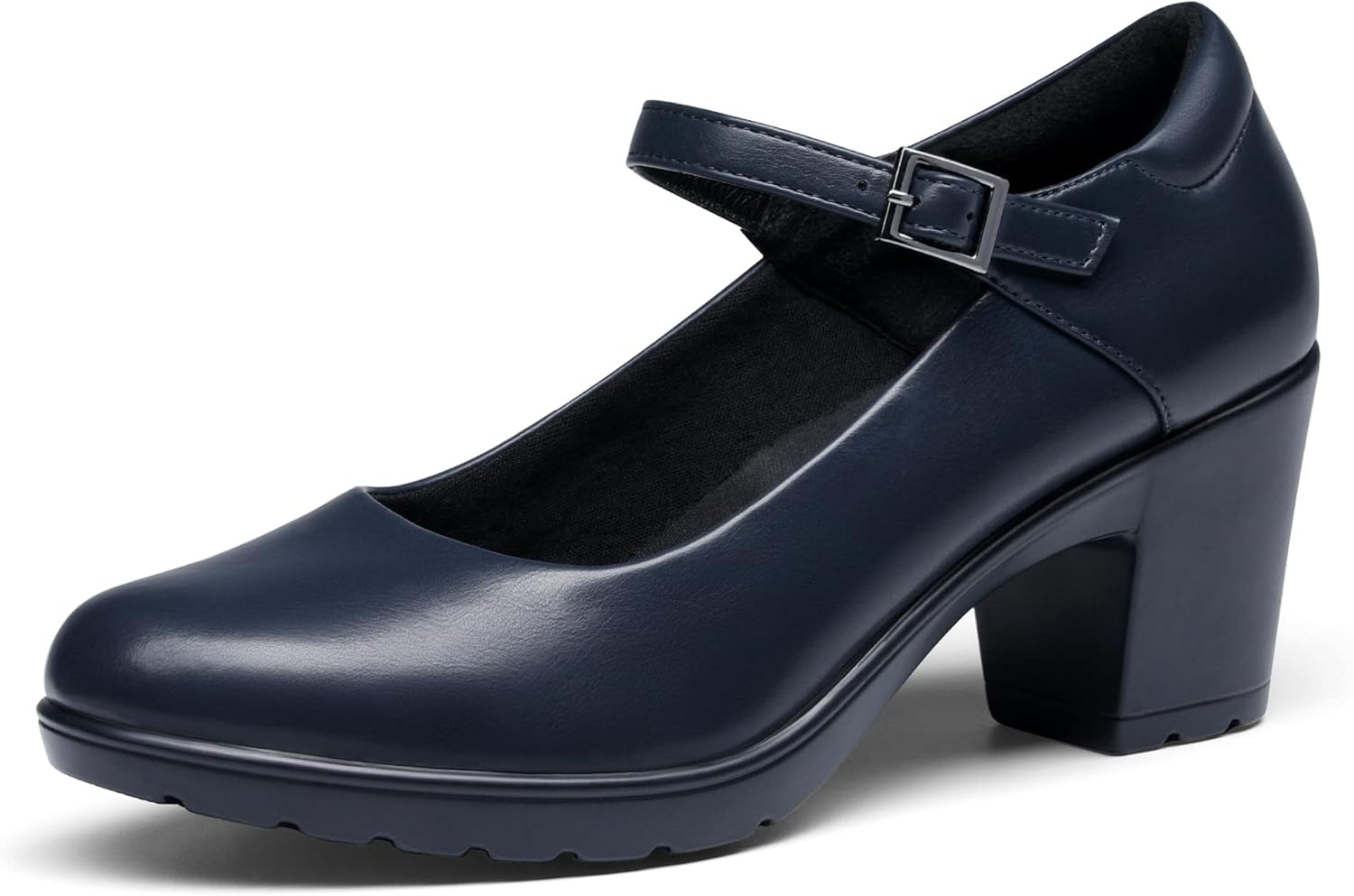 DREAM PAIRS Women's Shoes, Special Chunky Low Block Heels, Innovative Mary Jane...