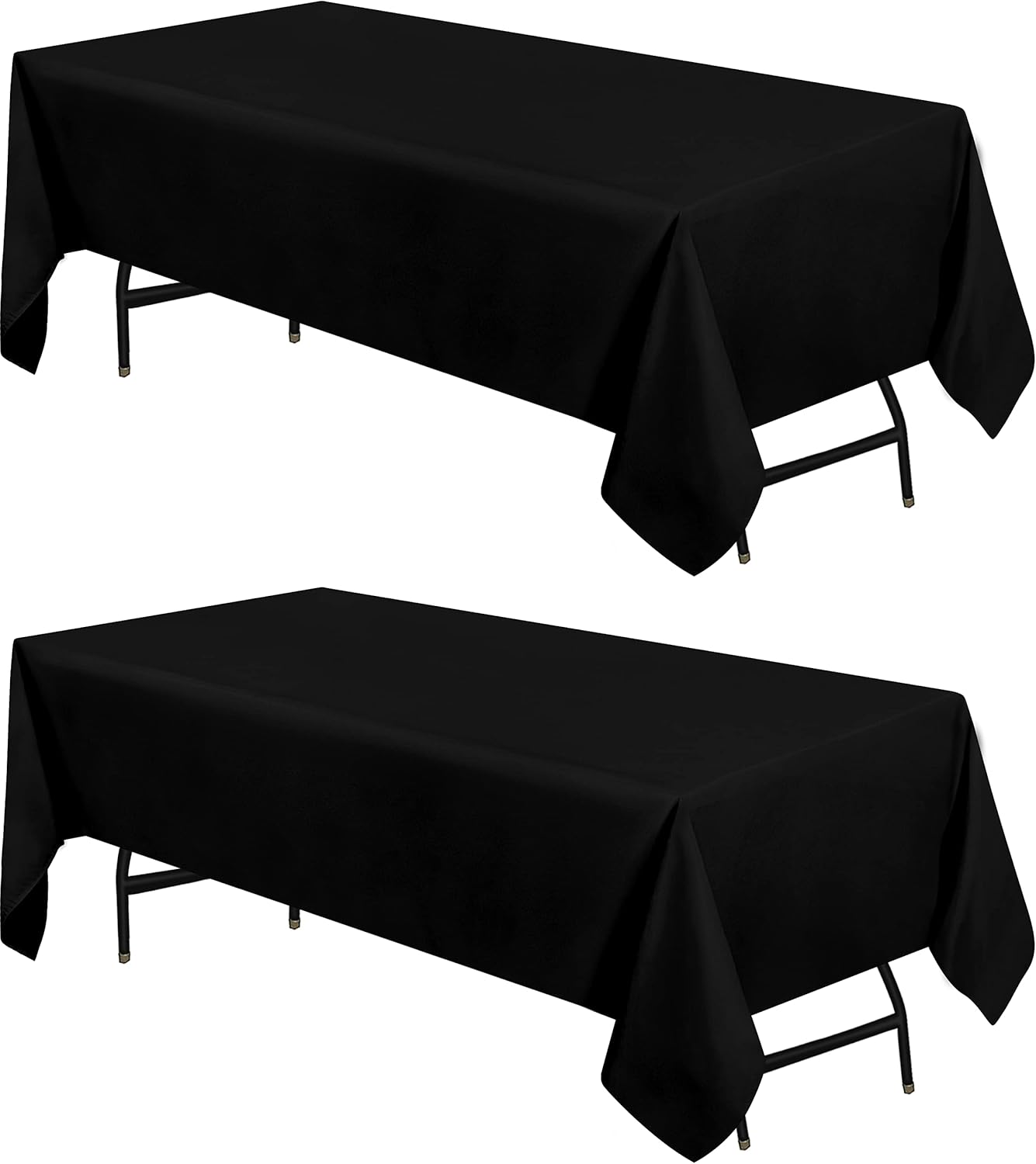 Utopia Kitchen Rectangle Table Cloth, Special Table Cover 2 Pack for Dining, Inn...