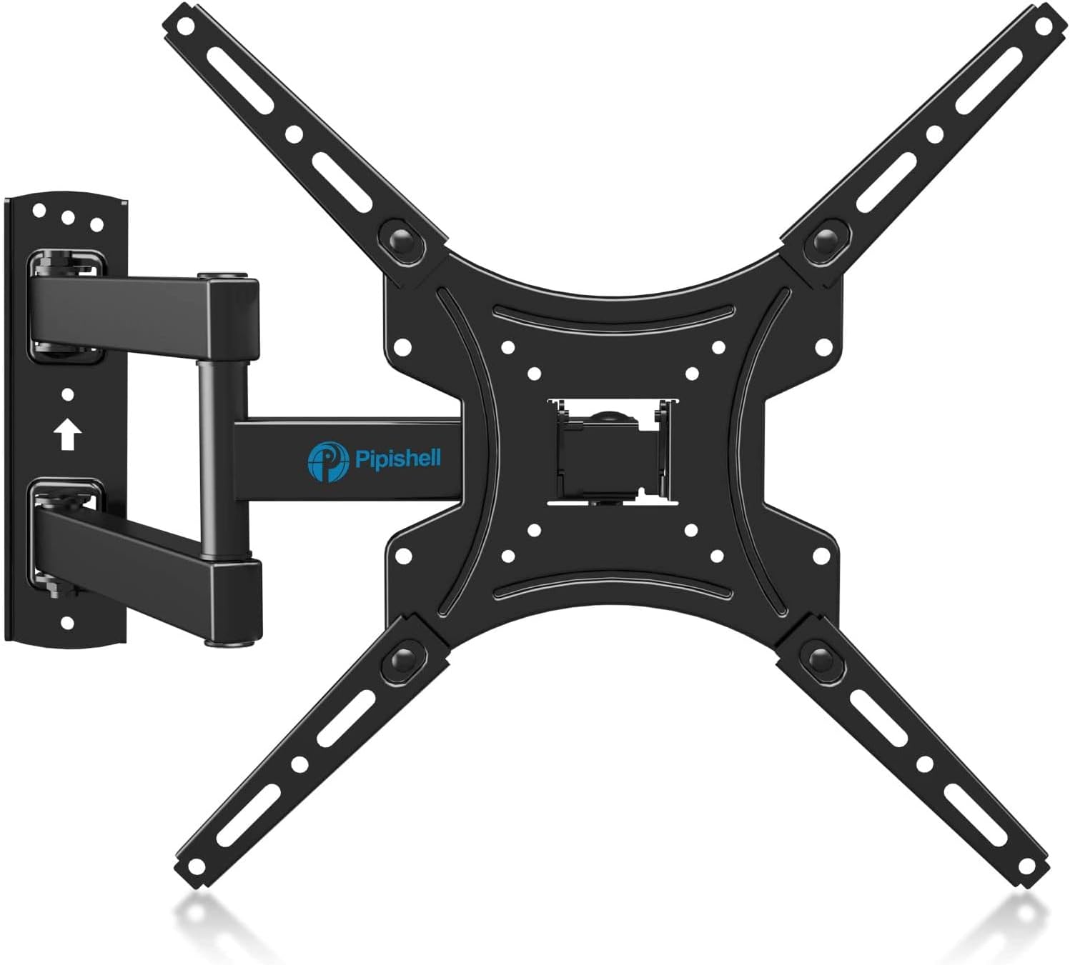 Full Motion TV Wall Mount Bracket Articulating Arms Swivels Tilts Extension for...
