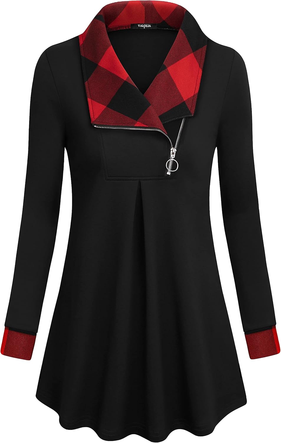 VALOLIA Women's Casual Sweatshirt, Special Swing Fashion Pullover for Daily Wear...