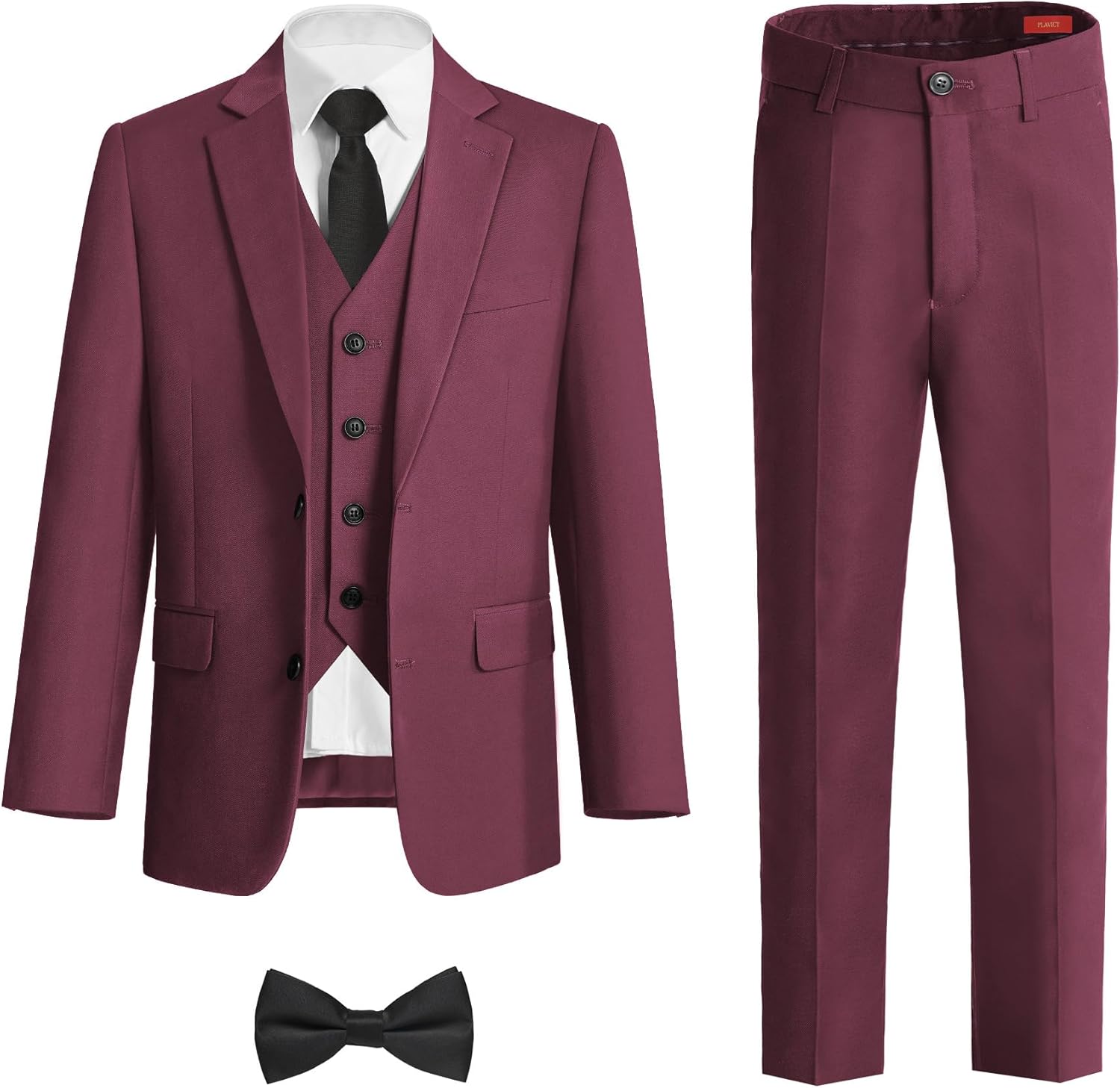 Plavict Boys Suit, Special Youth Boys Formal Suit Set, High-Quality Adjustable W...