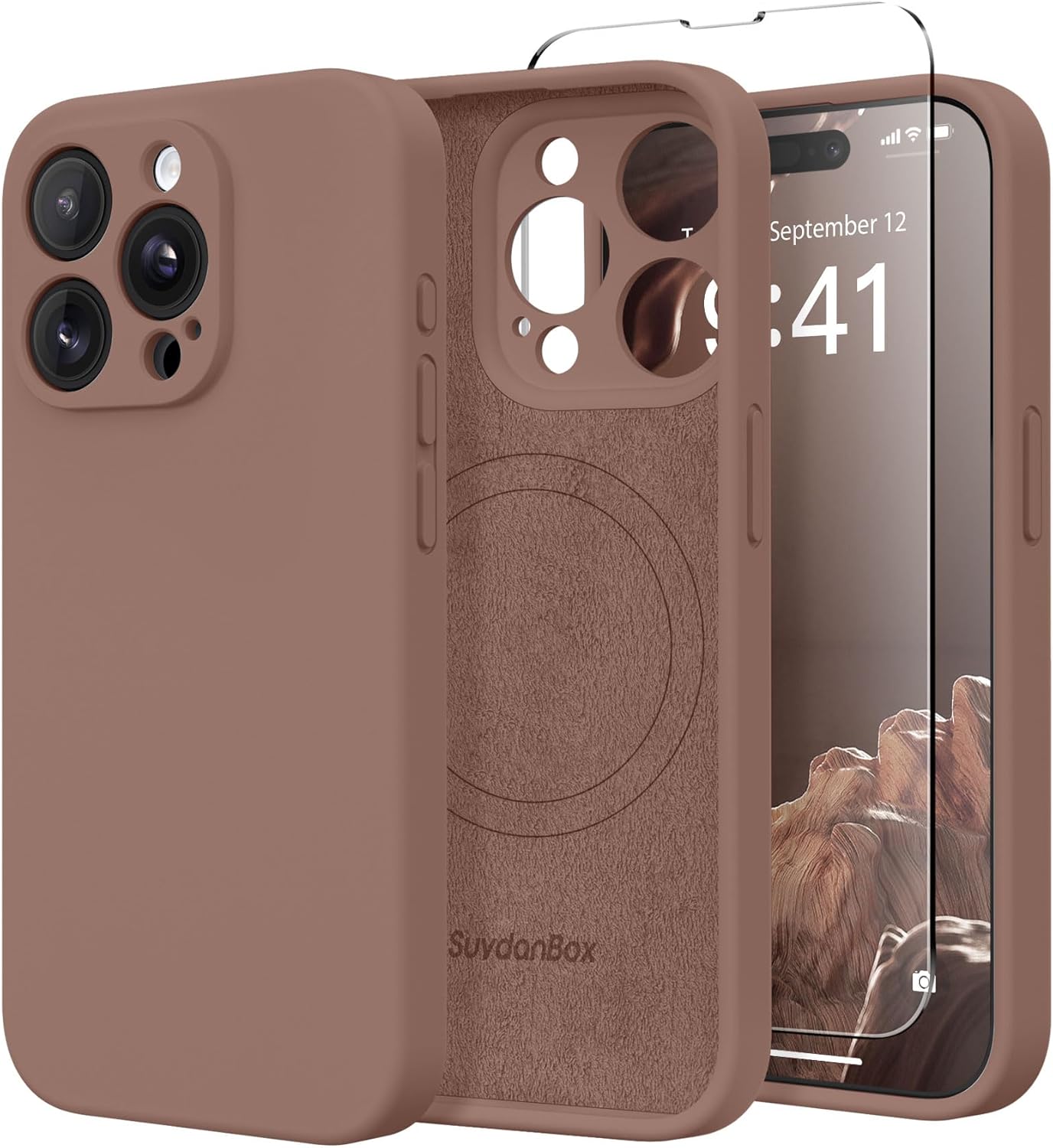Magnetic for iPhone 14 Pro Case, Compatible with MagSafe, [Full Camera Protectio...