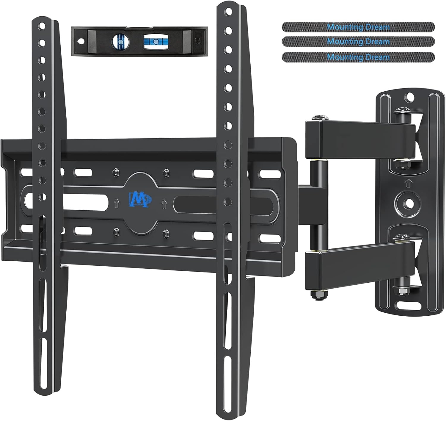 Mounting Dream TV Wall Mount Swivel and Tilt for Most 26-55 Inch TV, TV Mount Pe...