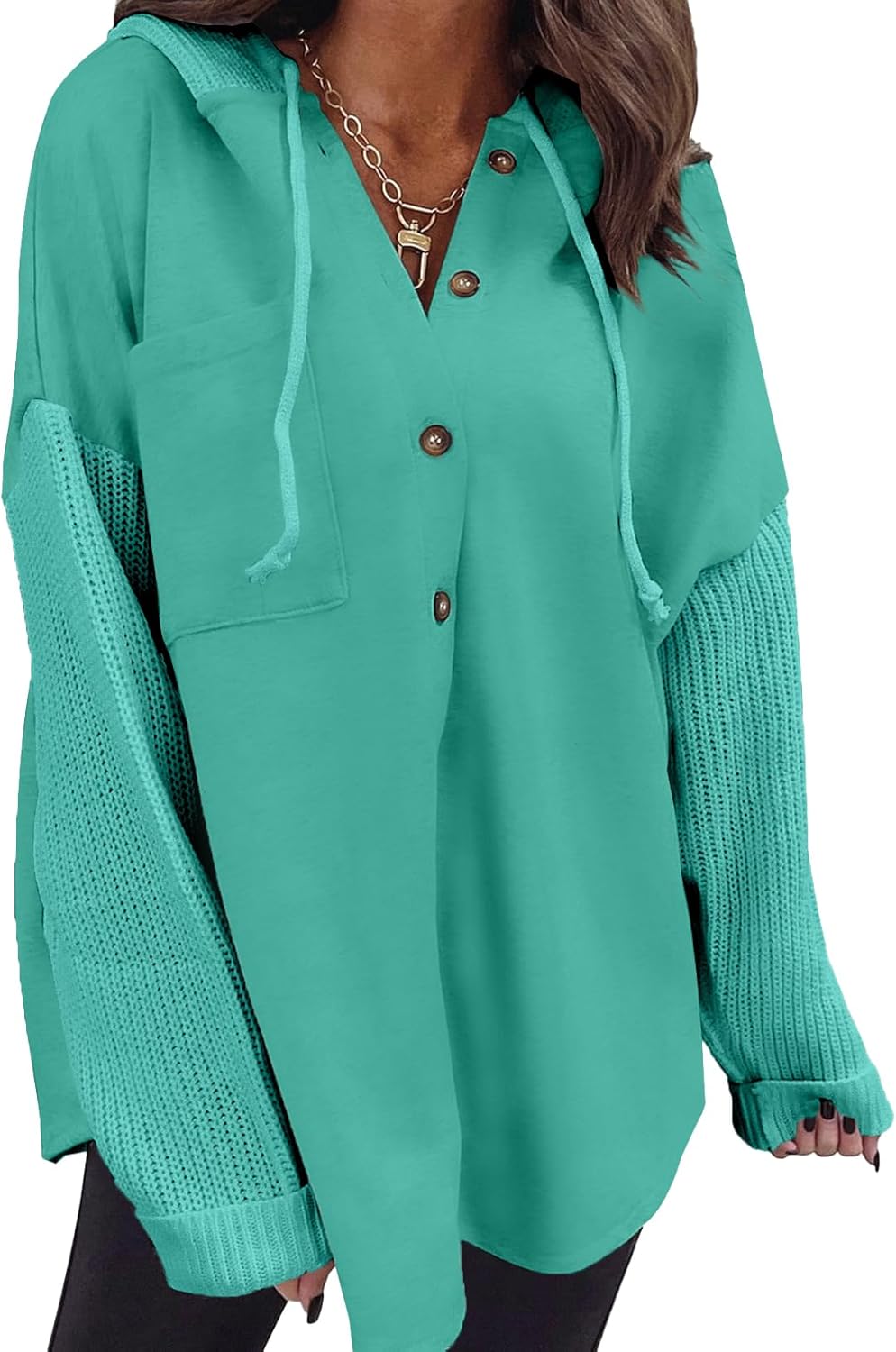 SHEWIN Oversized Sweatshirts, Special Loose Fit Casual Long Sleeve Hooded Sweats...