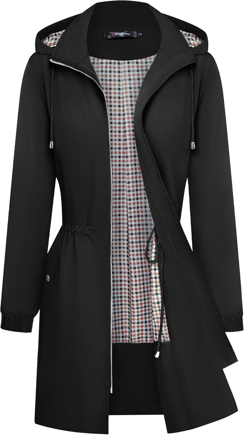 Bloggerlove Rain Jacket, Special Lightweight Raincoat for Women, Innovative Outd...
