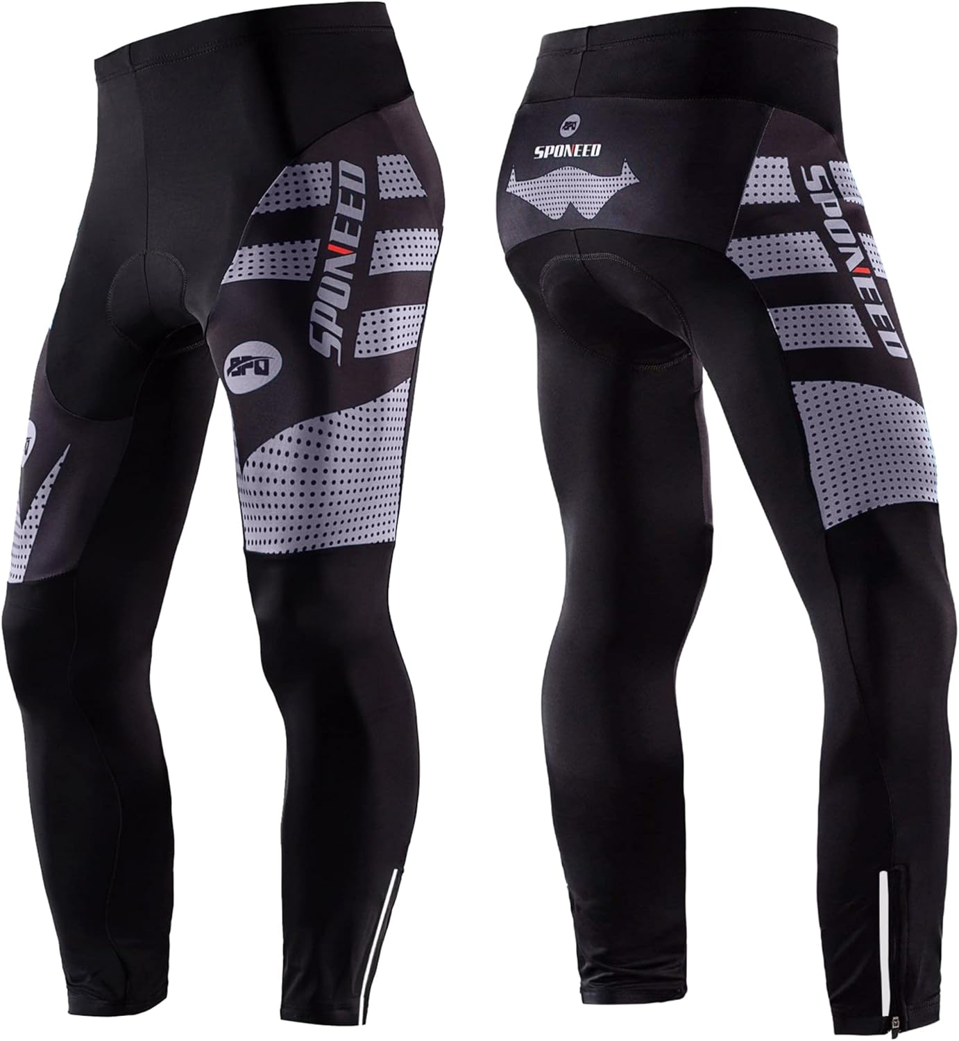 sponeed Men's Bicycle Pants, Special 4D Padded Road Cycling Tights, High-Quality...