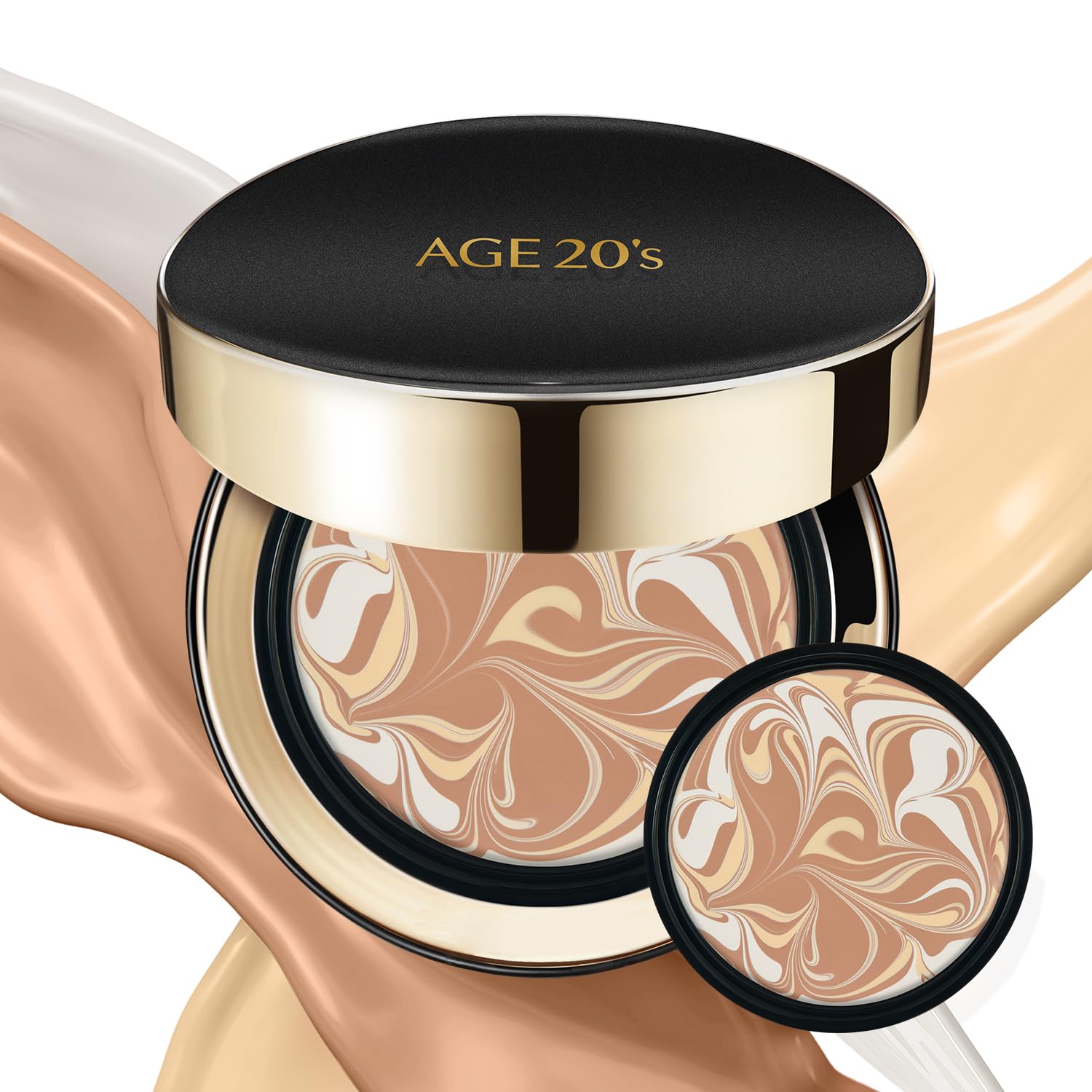 AGE 20's Signature Intense Sunscreen SPF 50+ Foundation, Natural Coverage, Cushi...